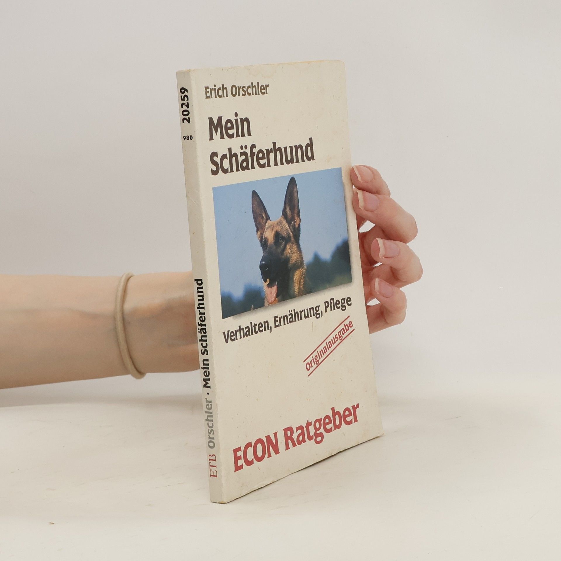 Erich Orschler Mein Schäferhund