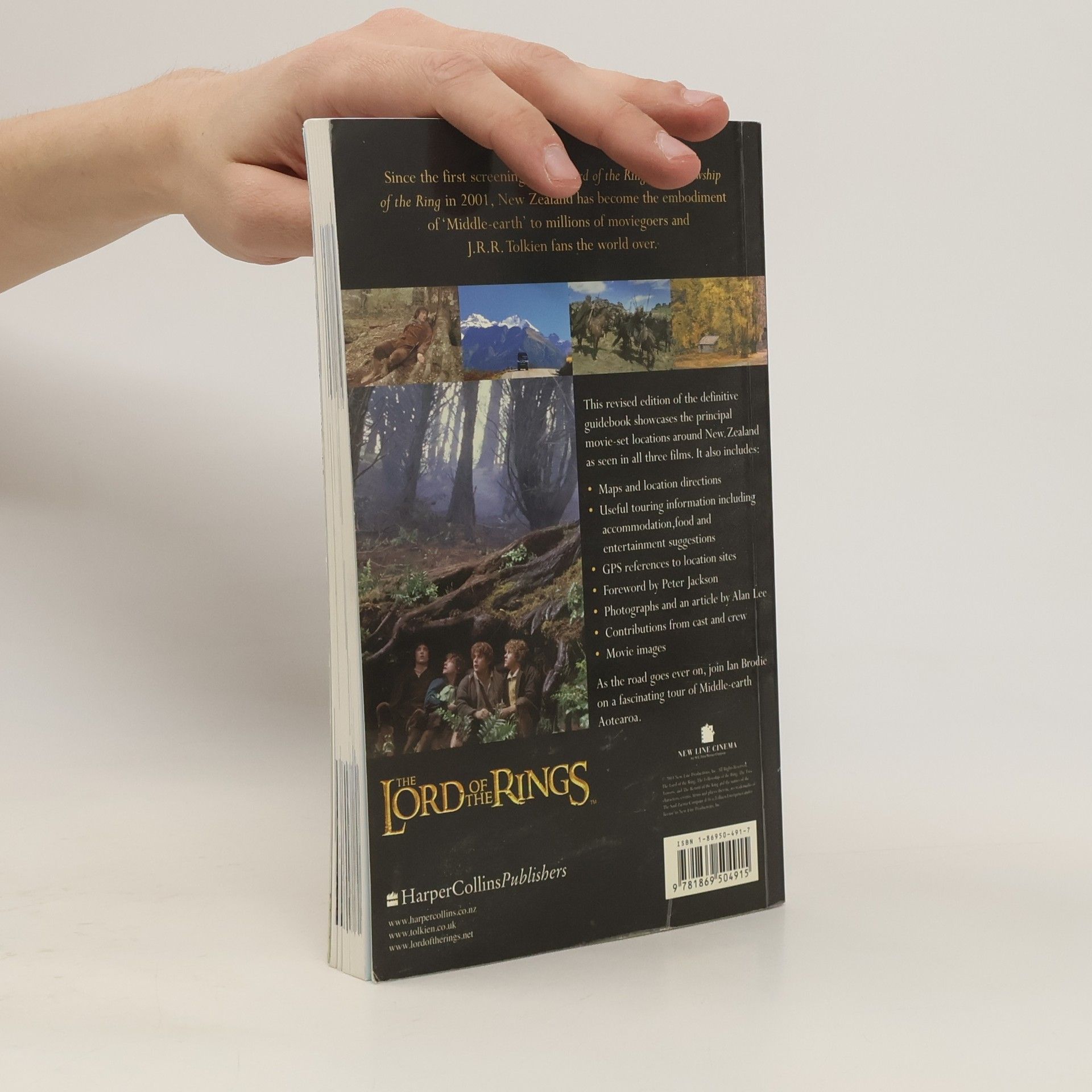 Ian Brodie The Lord of the Rings location guidebook