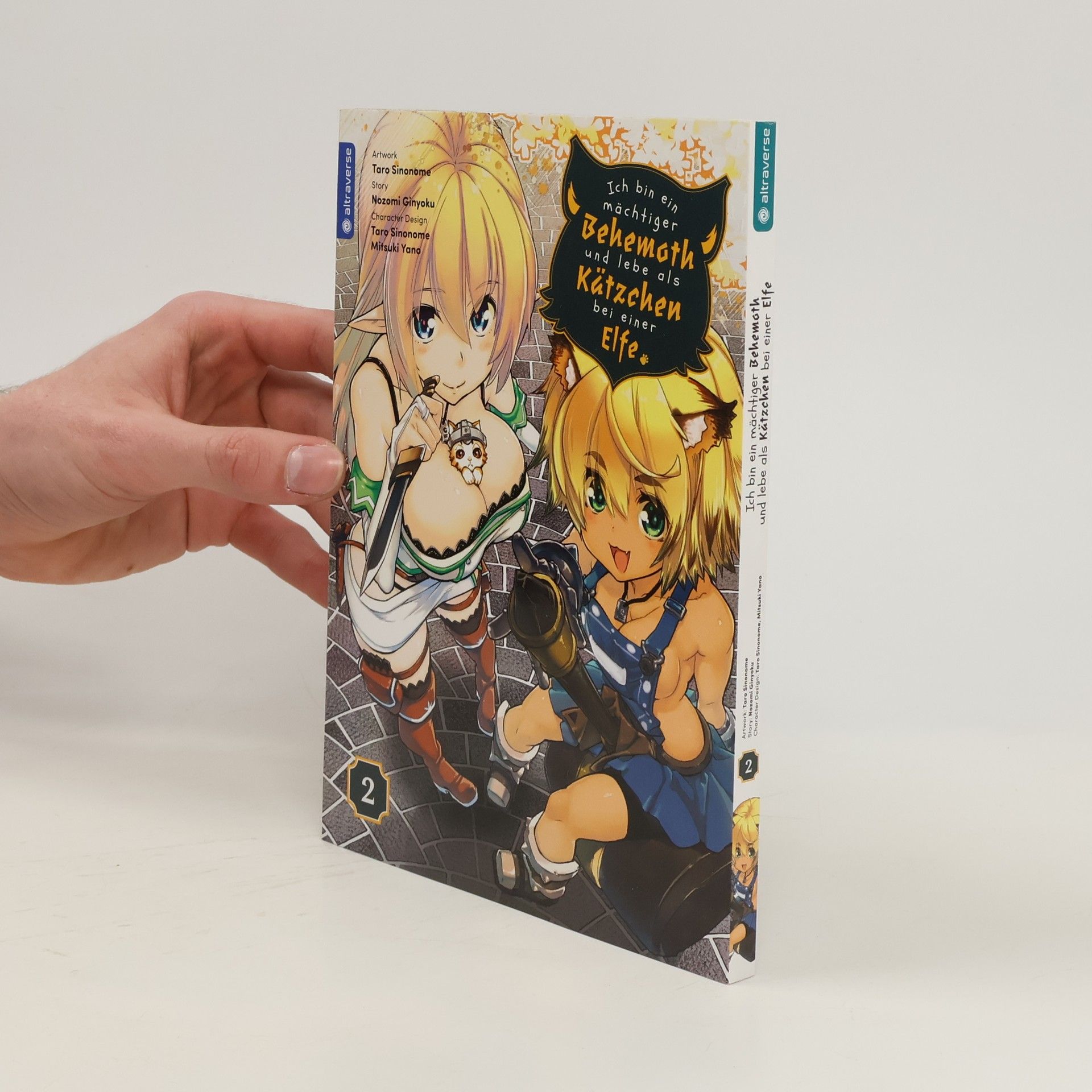 Nozomi Ginyoku Ich bin ein mächtiger Behemoth und lebe als Kätzchen bei einer Elfe 02