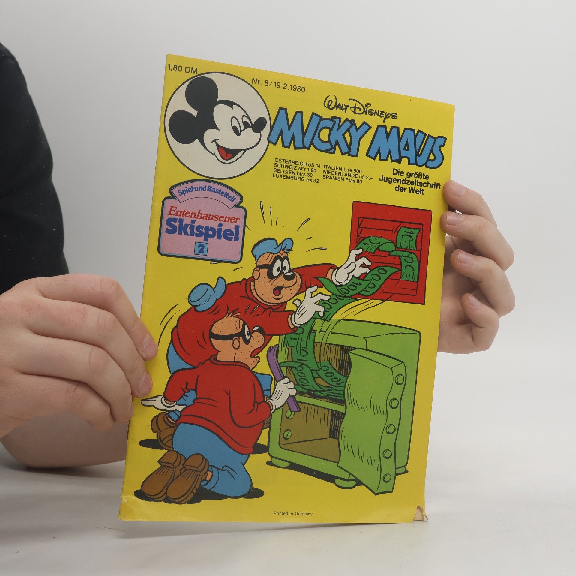 Collectif d'auteurs Micky Maus 8/1980