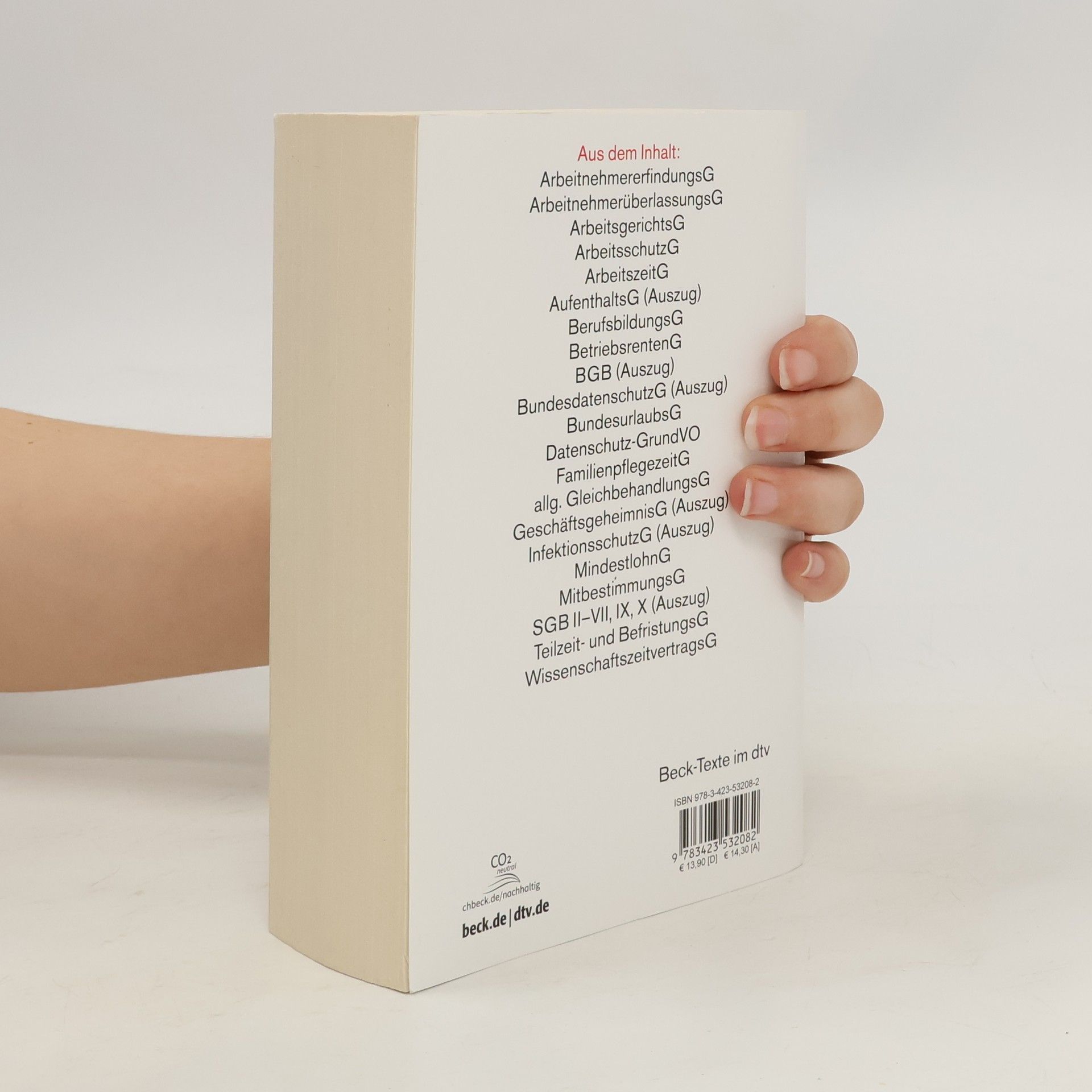 Collectif d'auteurs Arbeitsgesetze