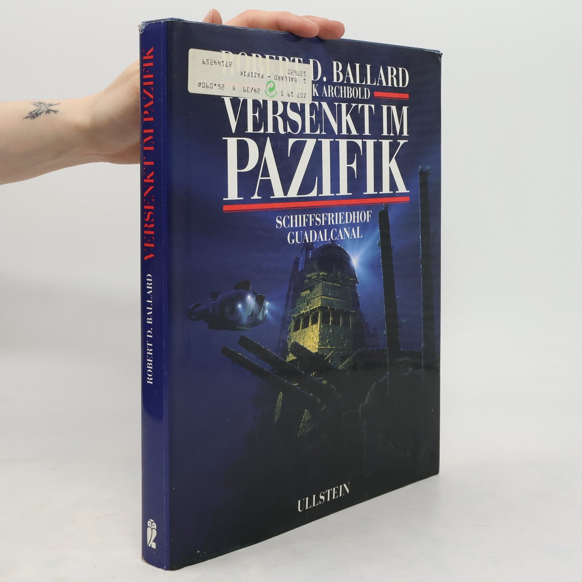 Robert D. Ballard Versenkt im Pazifik