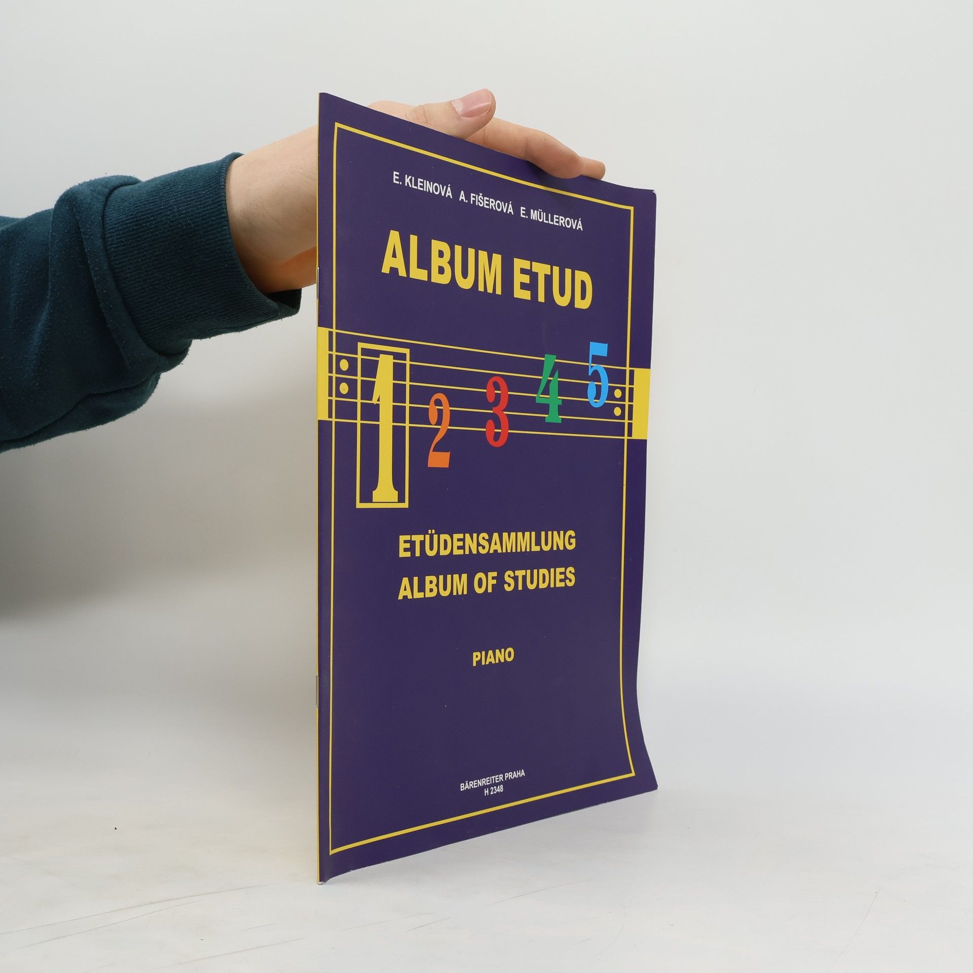 kolektiv Album etud 1. Etüdensammlung. Album of Studies. Piano