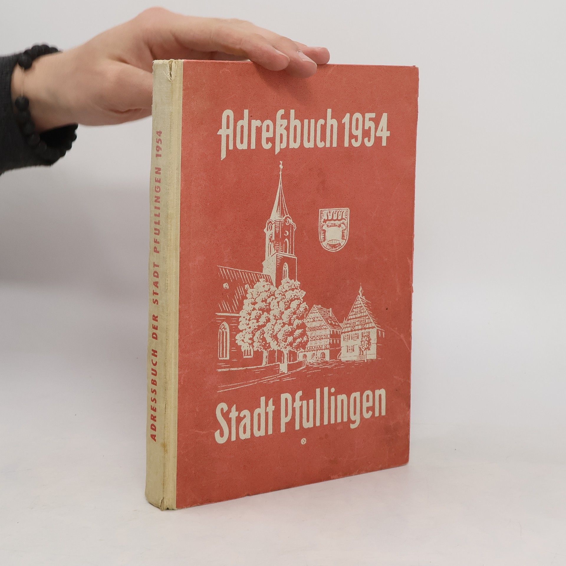 Otto Künstner Adreßbuch 1954. Stadt Pfullingen