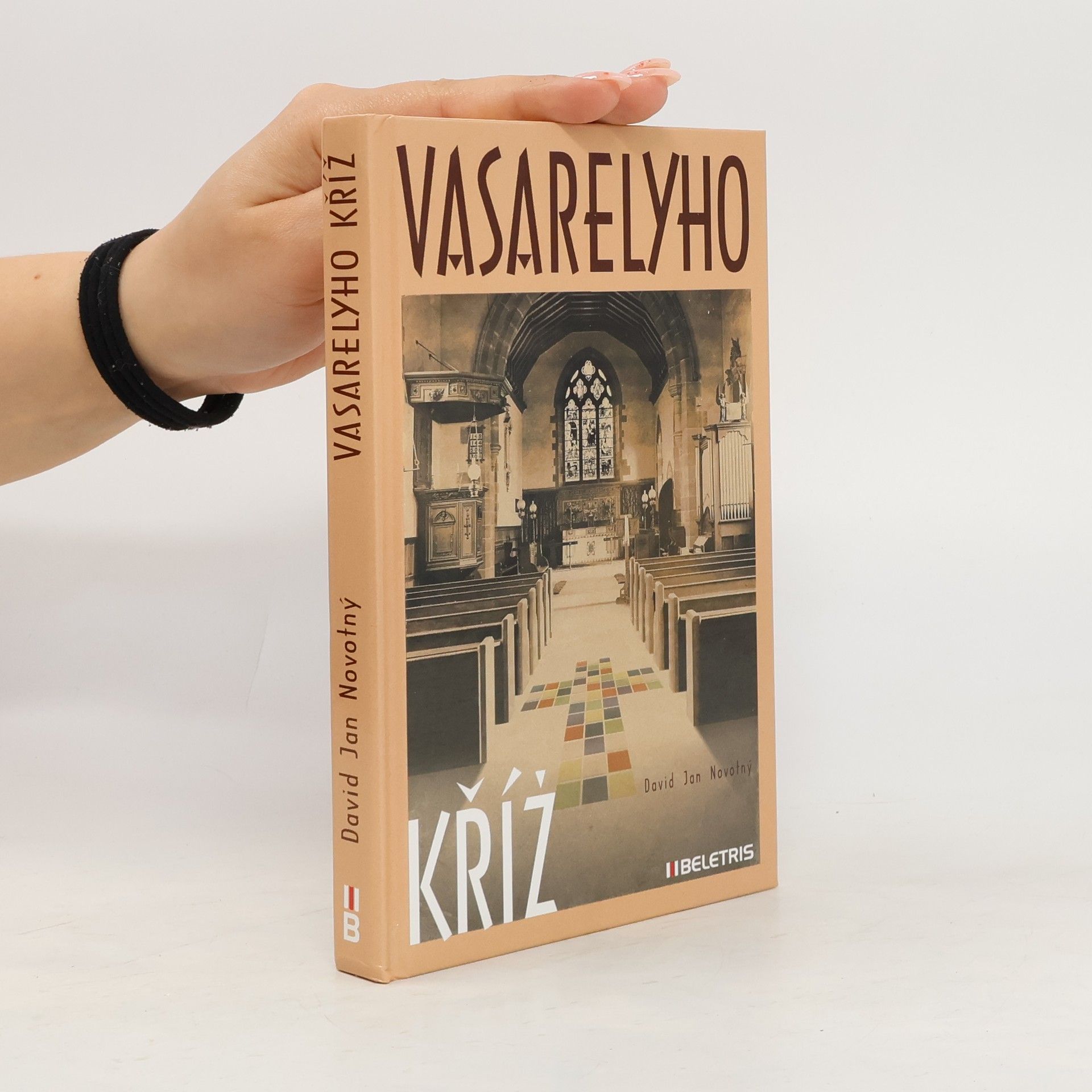 David Jan Novotný Vasarelyho kříž : pisoidně realistický román