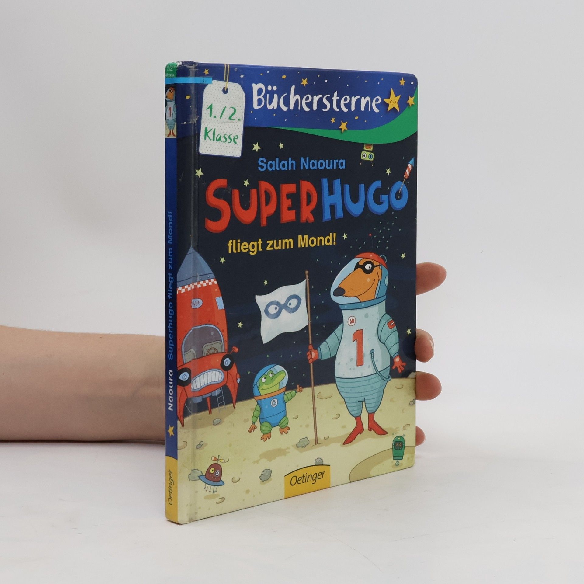 Salah Naoura Superhugo fliegt zum Mond!