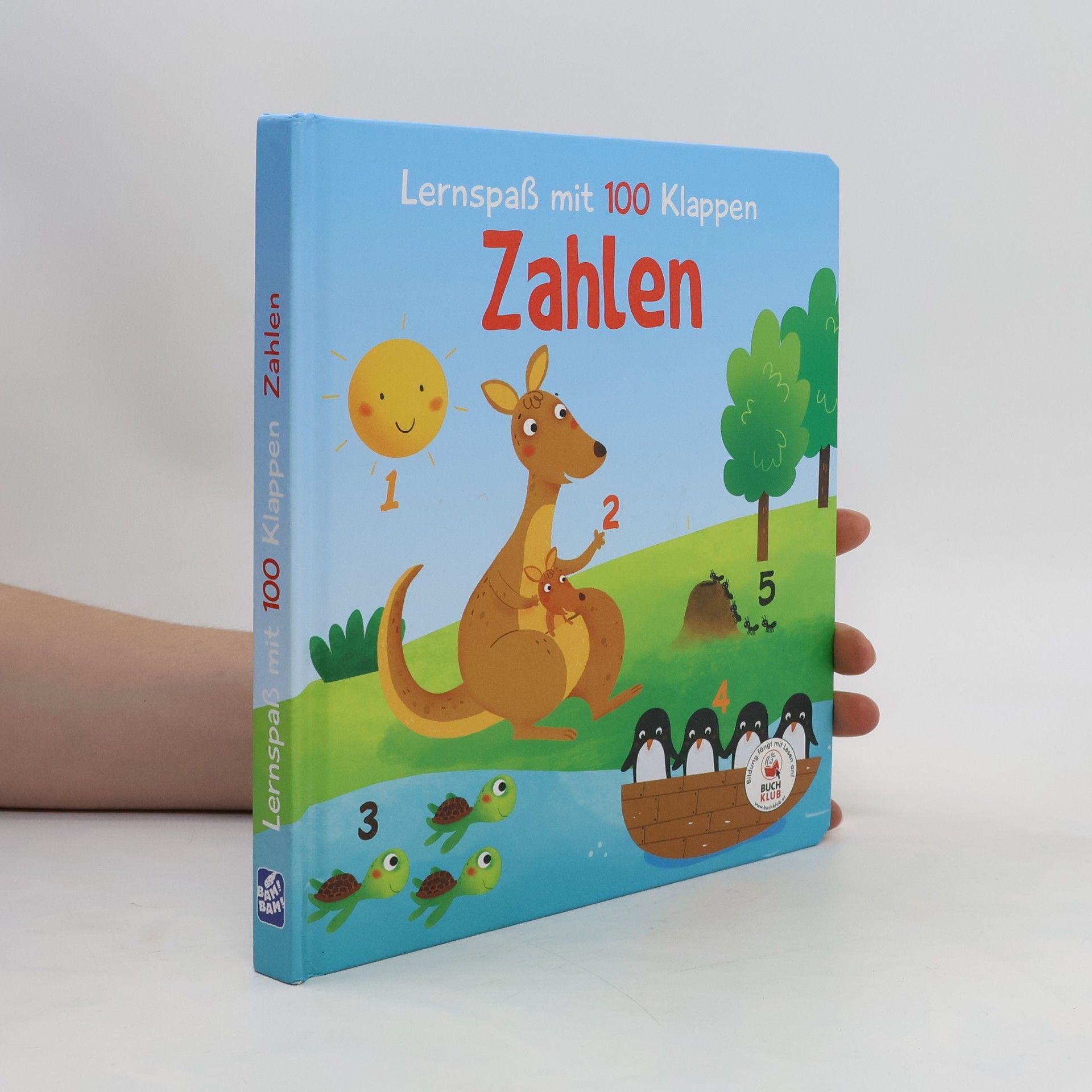 Kolektiv autorů Lernspaß mit 100 Klappen - Zahlen