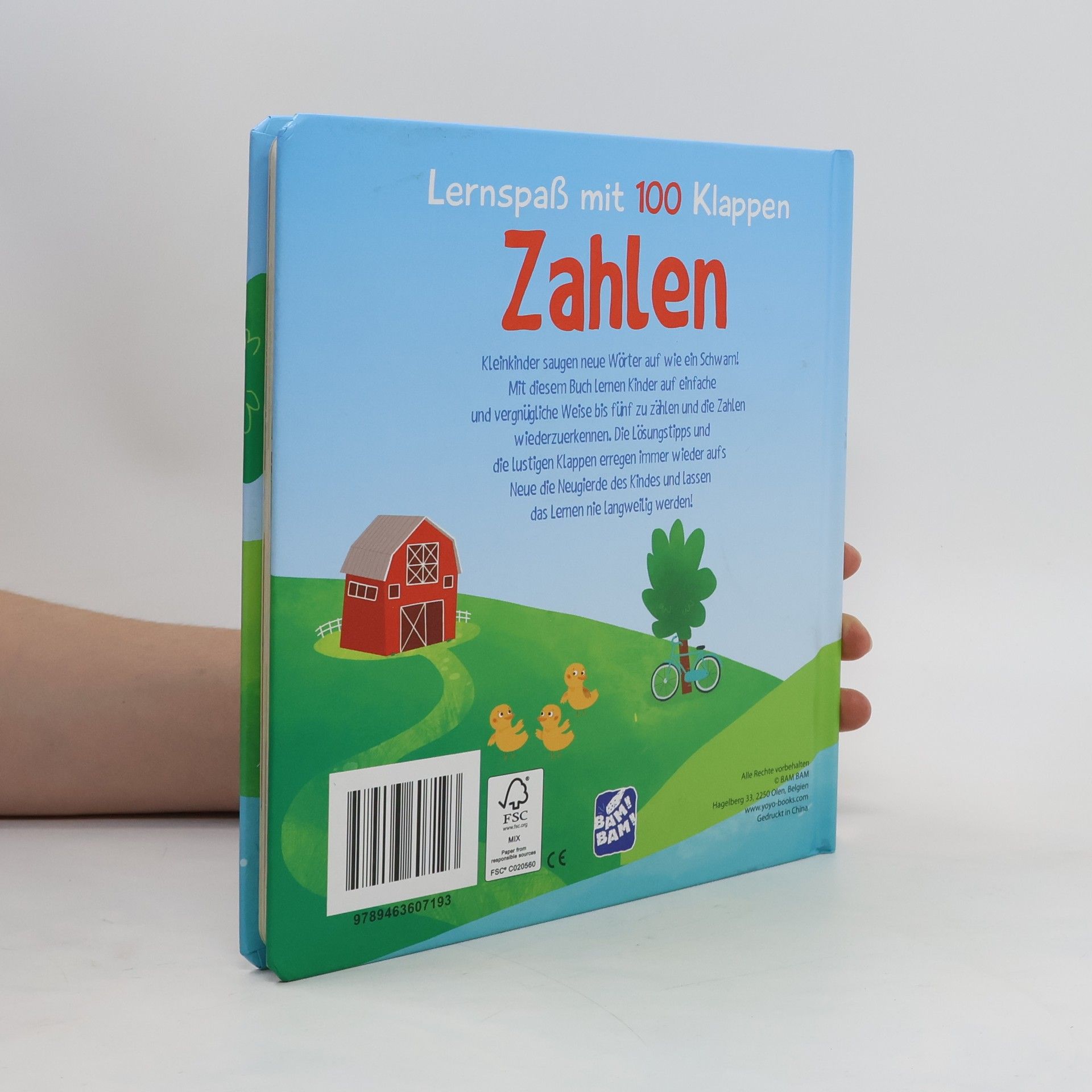 Kolektiv autorů Lernspaß mit 100 Klappen - Zahlen