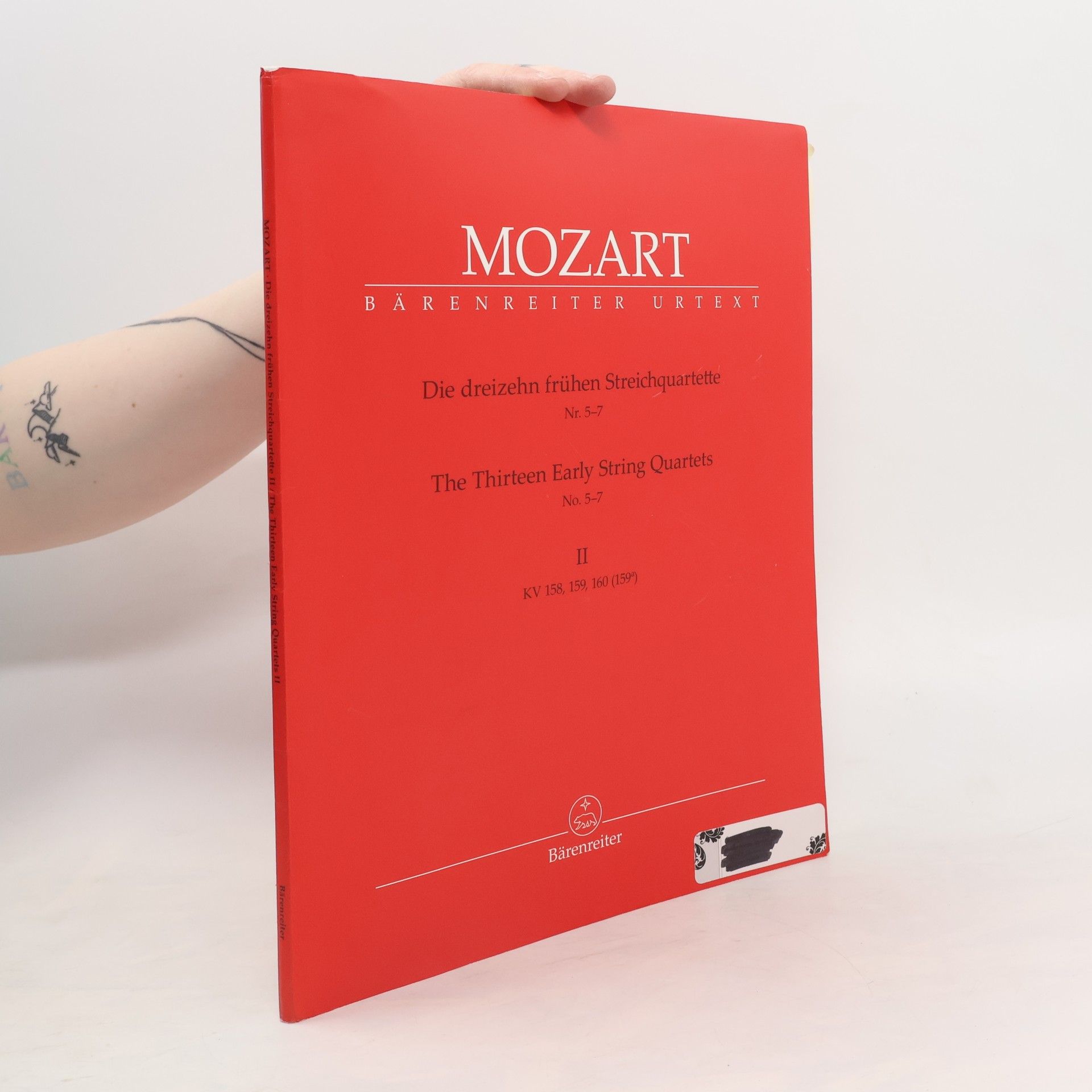 Wolfgang Amadeus Mozart Mozart Bärenreiter Urtext IV