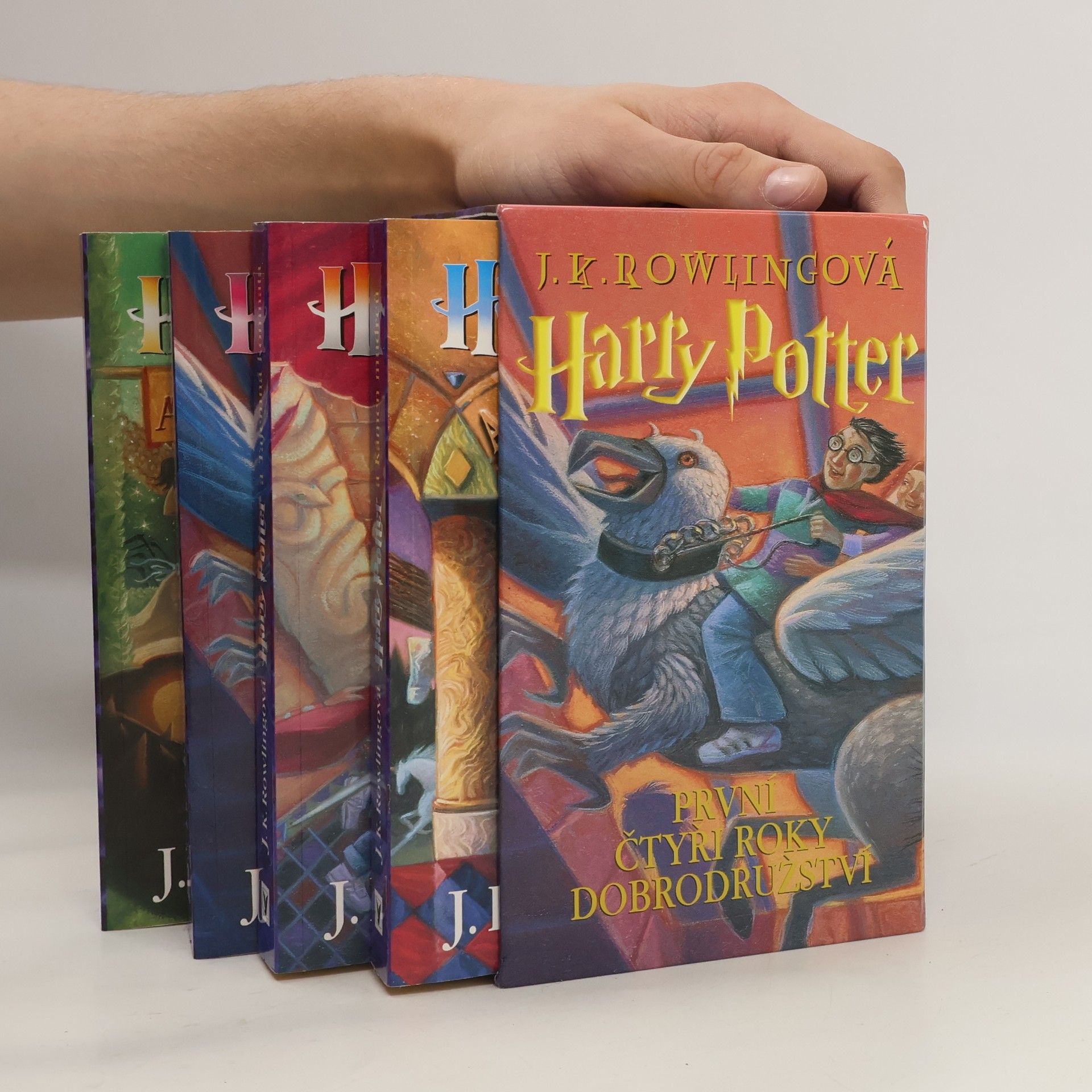 Joanne K. Rowlingová Harry Potter 1-4 (box)