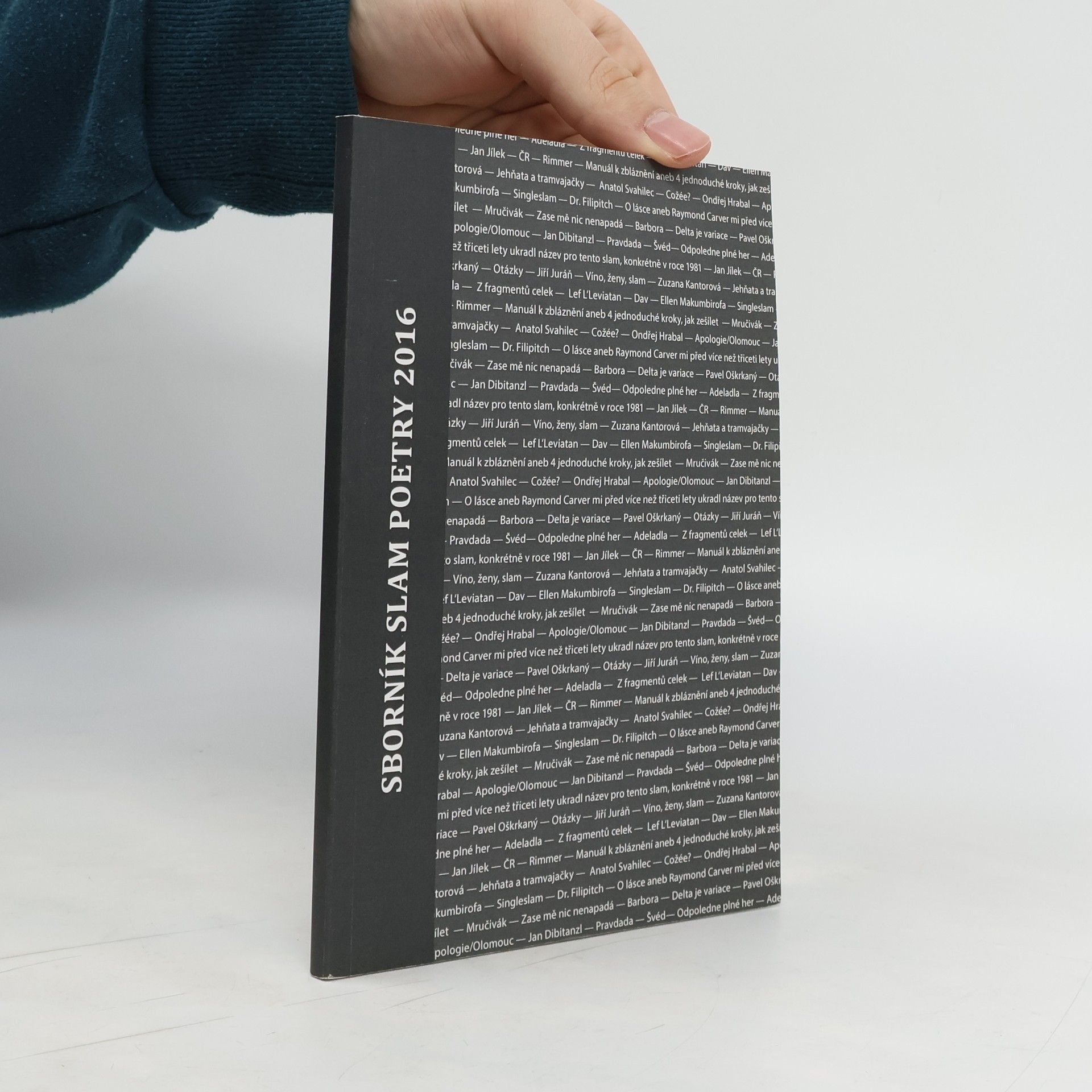 Pavel Oškrkaný Sborník slam poetry 2016