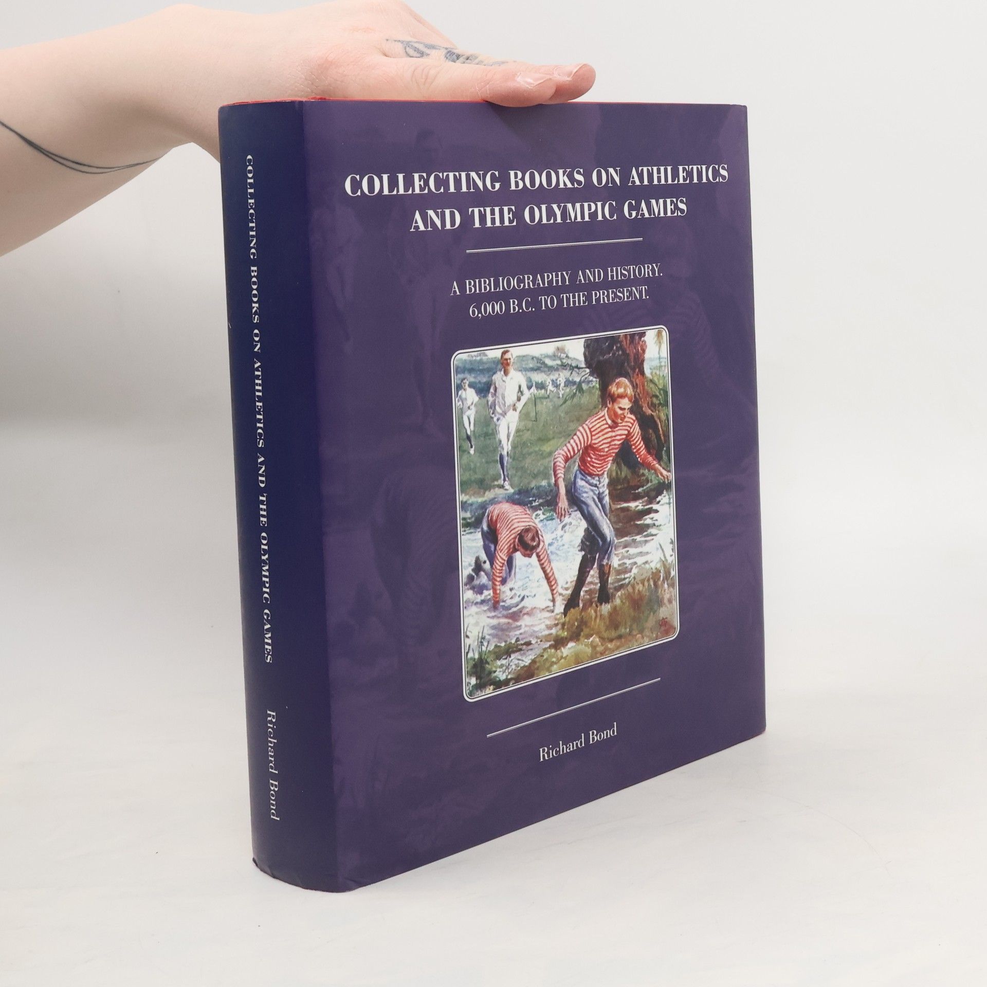 Richard Warwick Bond Collecting Books on Athletics and the Olympic Games