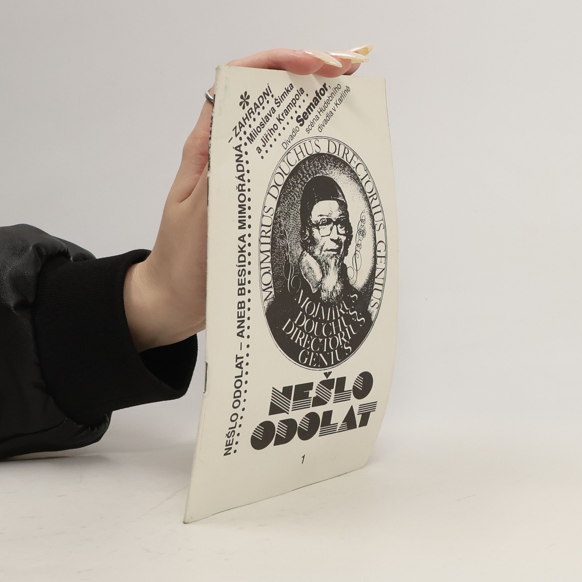 Miloslav Šimek Nešlo odolat - aneb Besídka mimořádná - zahradní