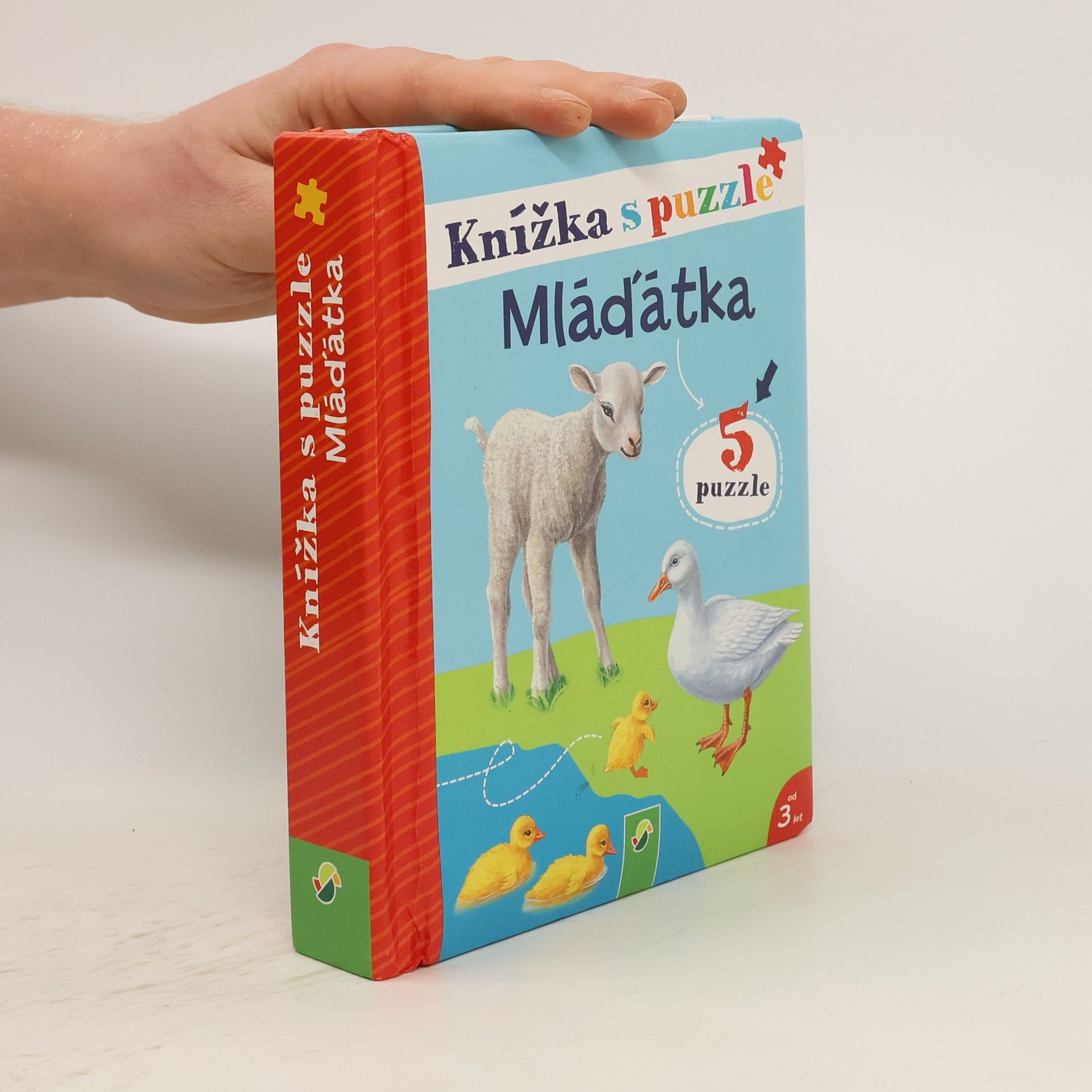 kolektiv Knížka s puzzle: Mláďátka