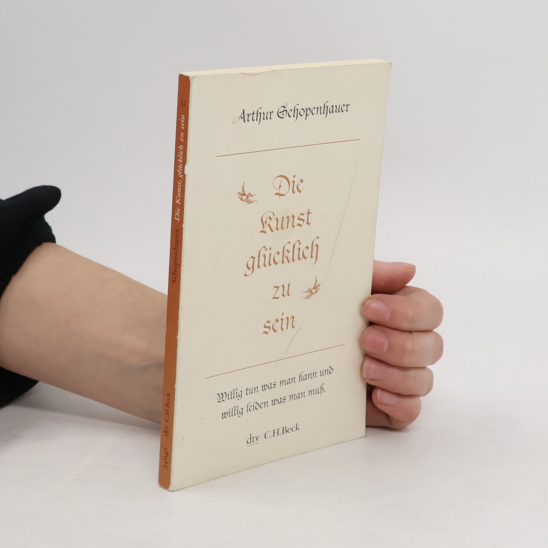 Arthur Schopenhauer Die Kunst glücklich zu sein