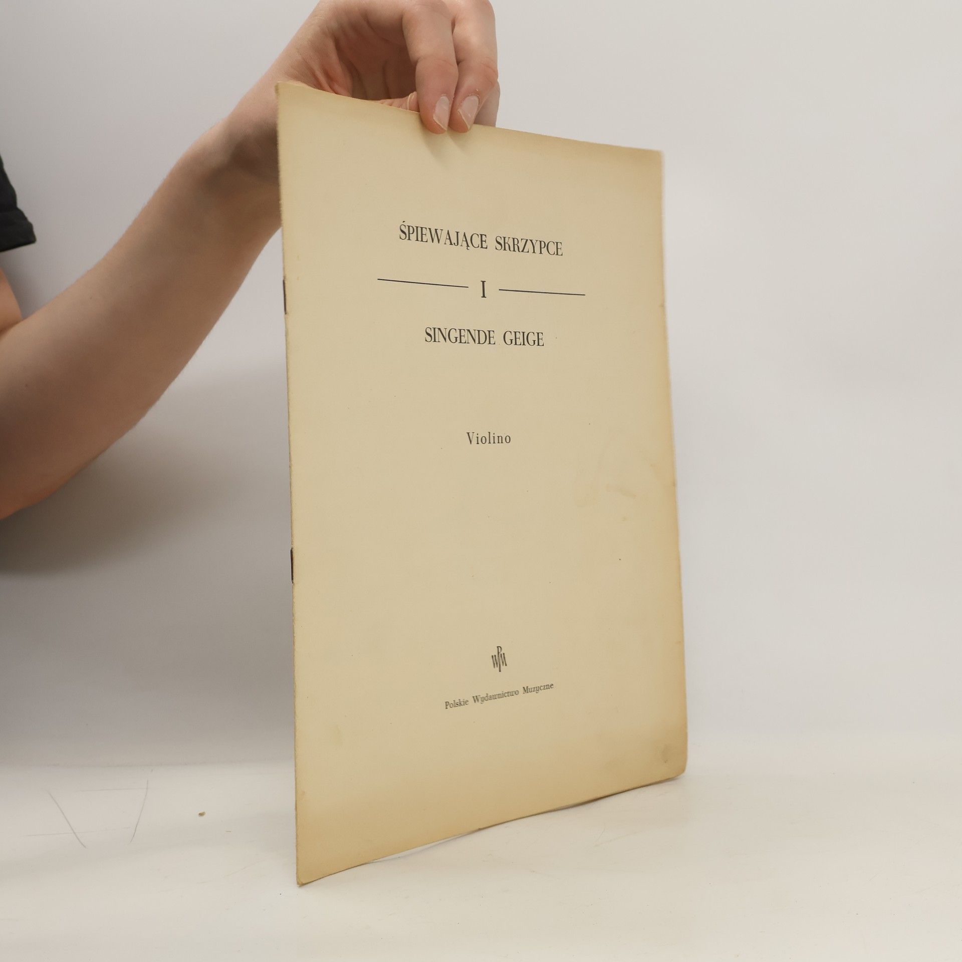 Collectif d'auteurs Śpiewające skrzypce I. Singende Geige Violino