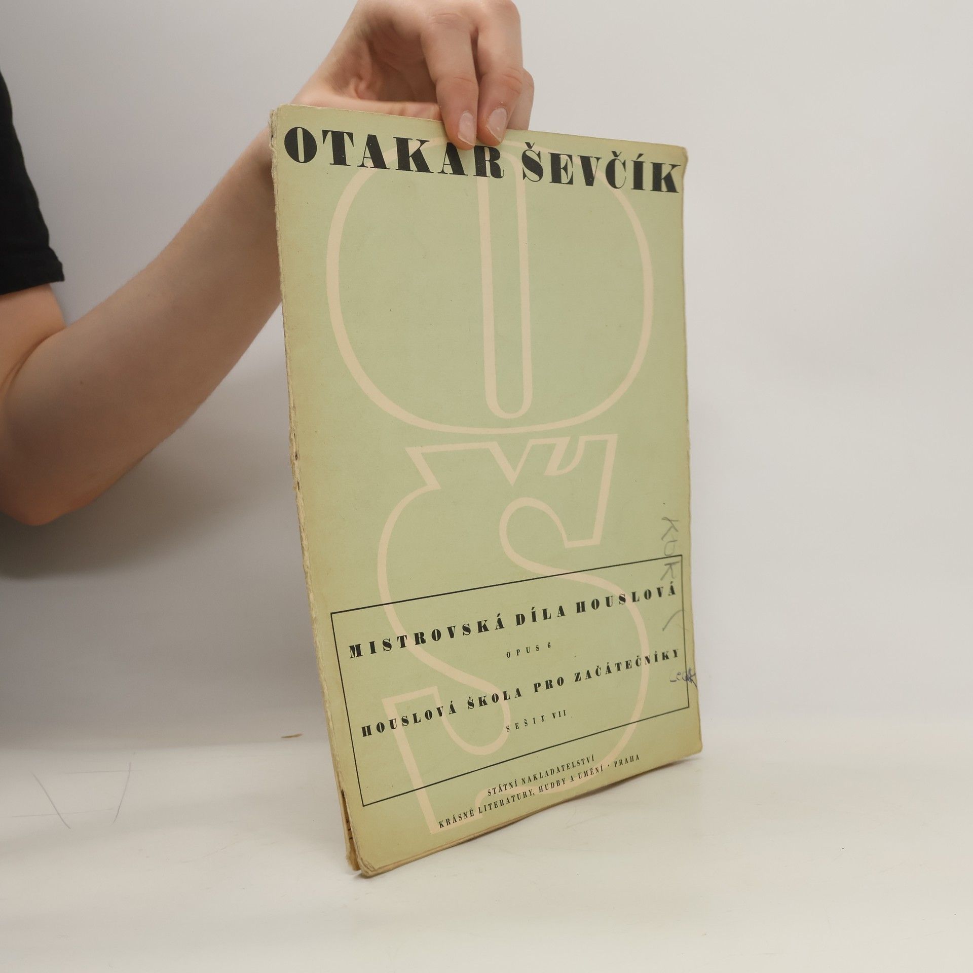 Kolektiv autorů Mistrovská díla houslová. Opus 6. Houslová škola pro začátečníky. Sešit VII.