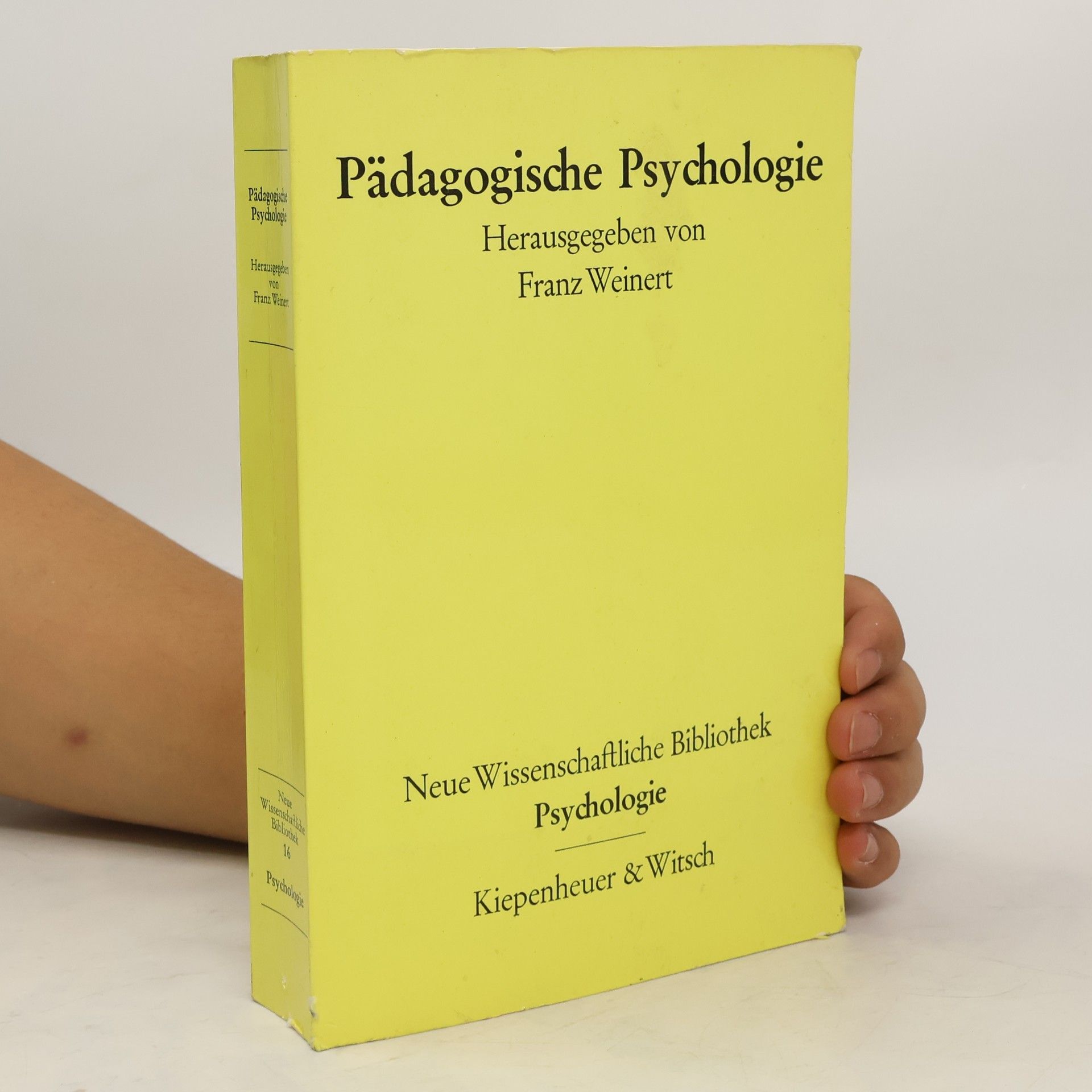 Franz Weinert Pädagogische Psychologie