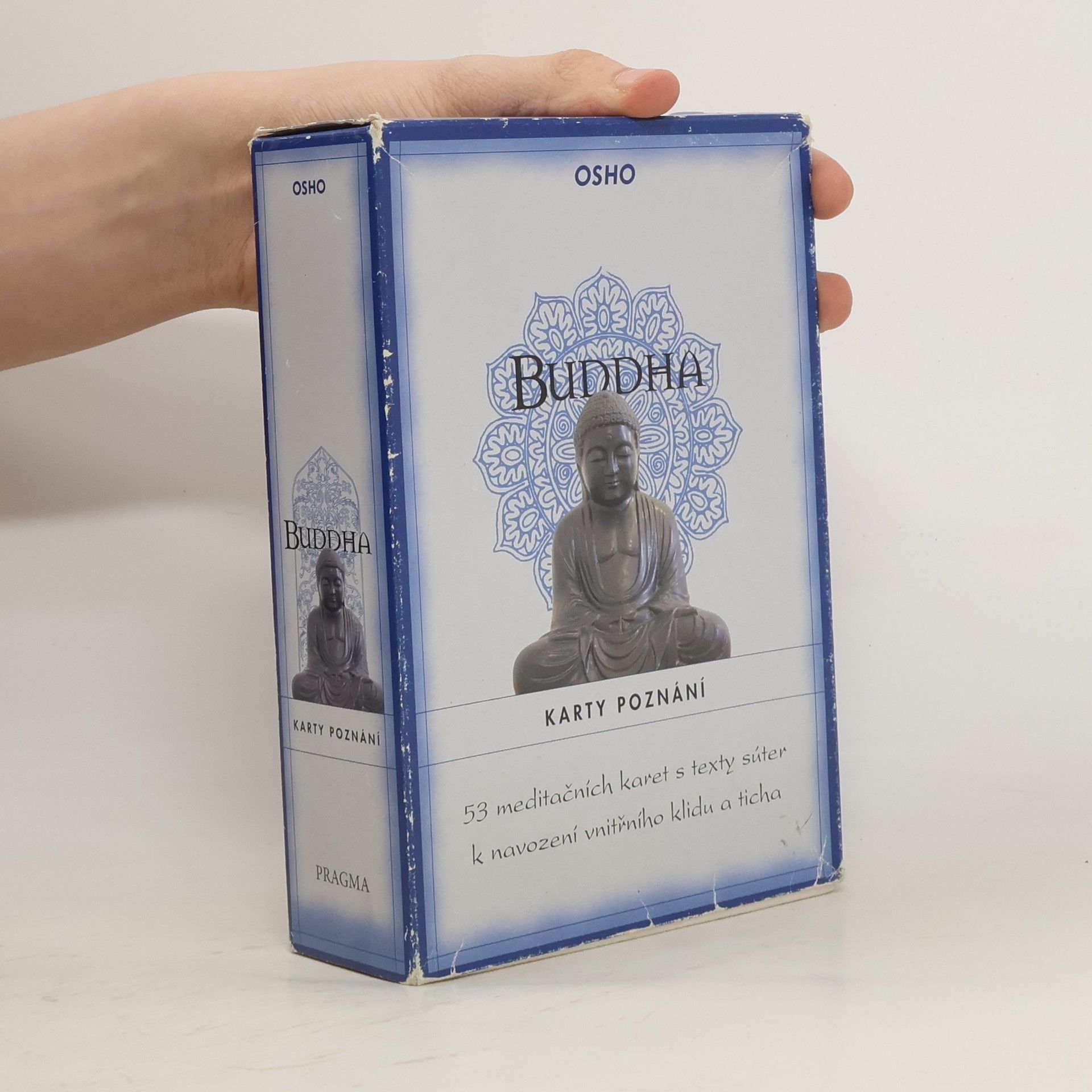 Ošó Buddha karty poznání : 53 meditačních karet s texty súter (kniha a karty)