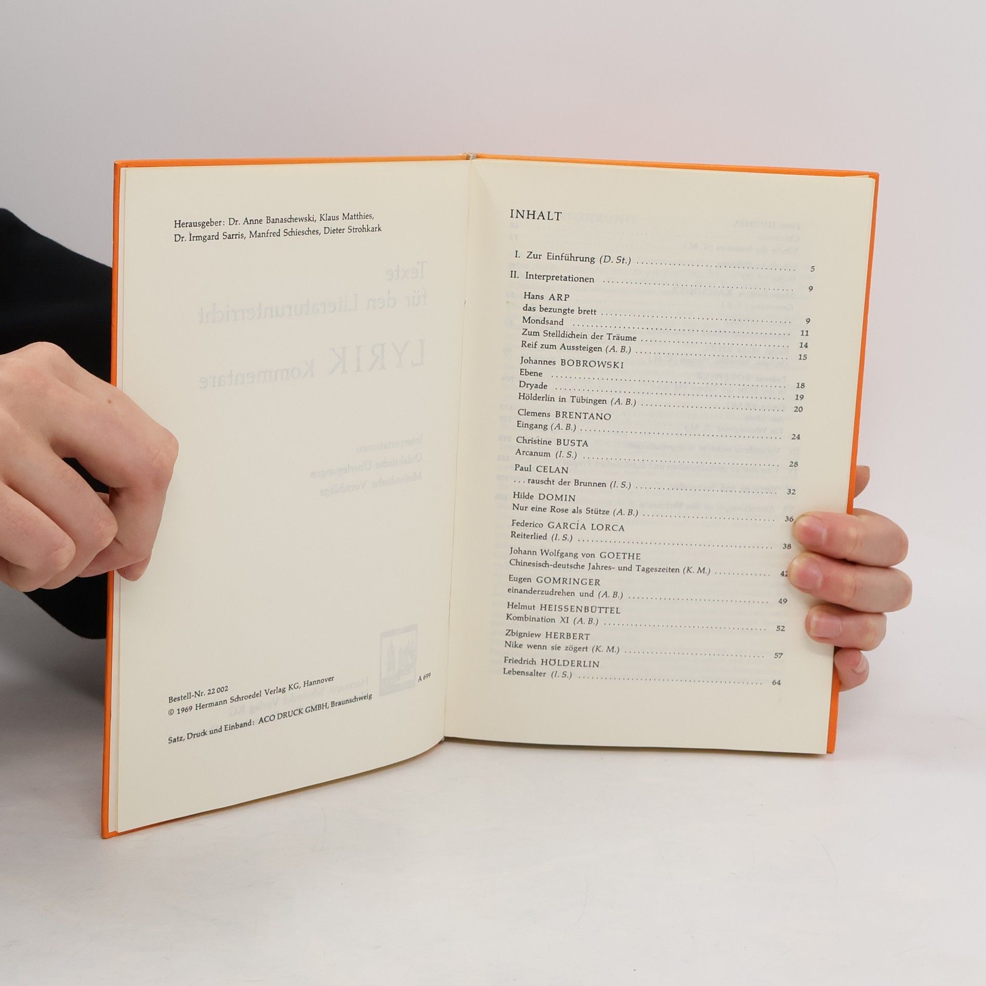 Autorenkollektiv Texte für den Literaturunterricht. Lyrik
