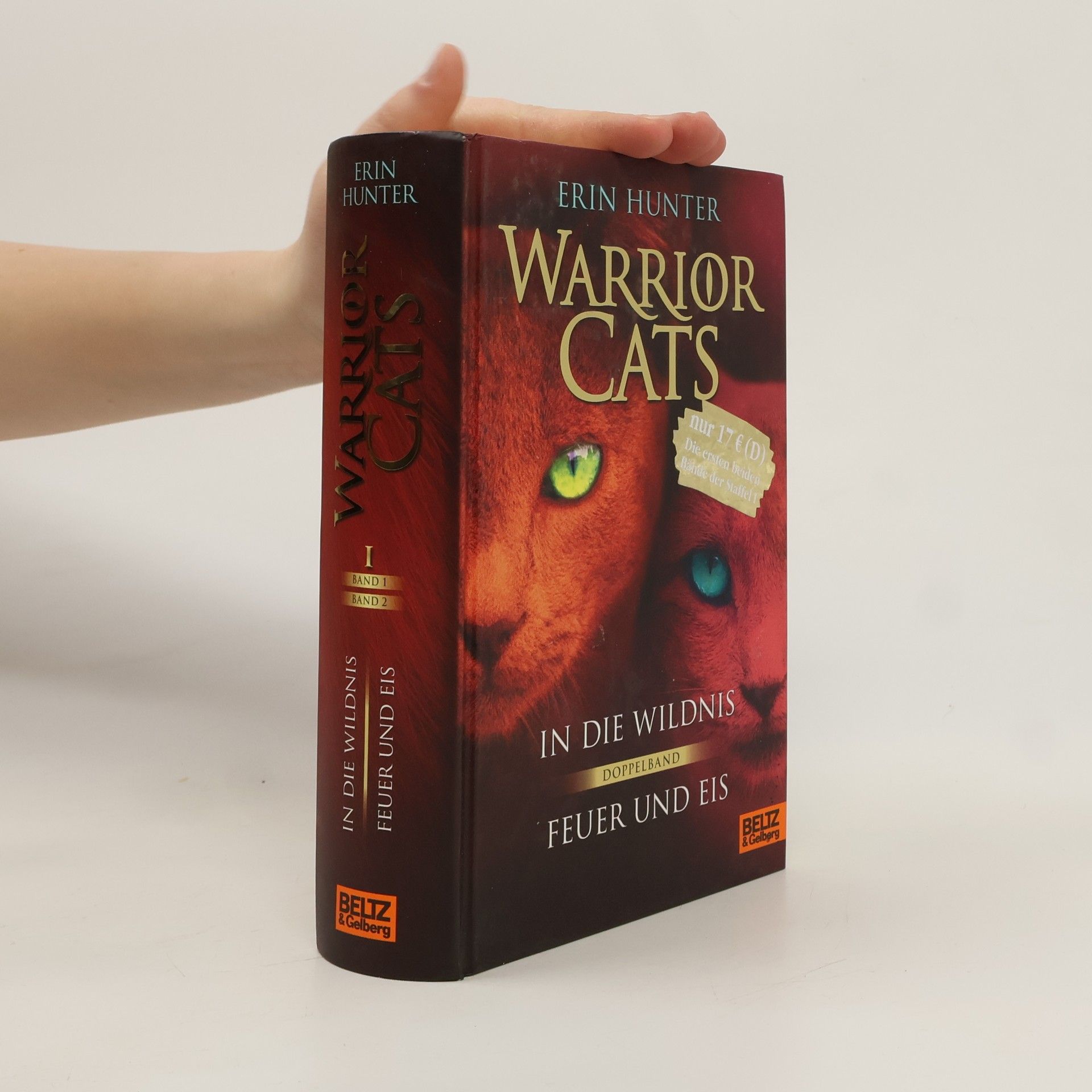 Erin Hunter Warrior Cats I. Doppelband: In die Wildnis. Feuer und Eis