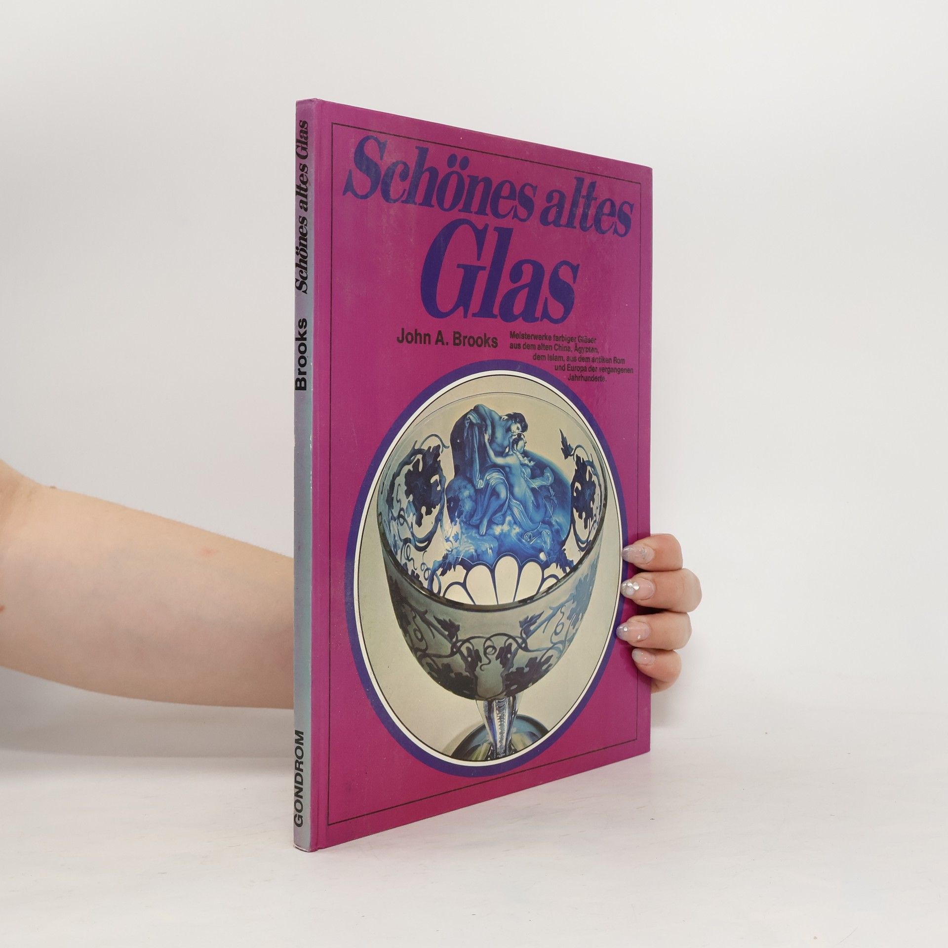 John Brooks Schönes altes Glas