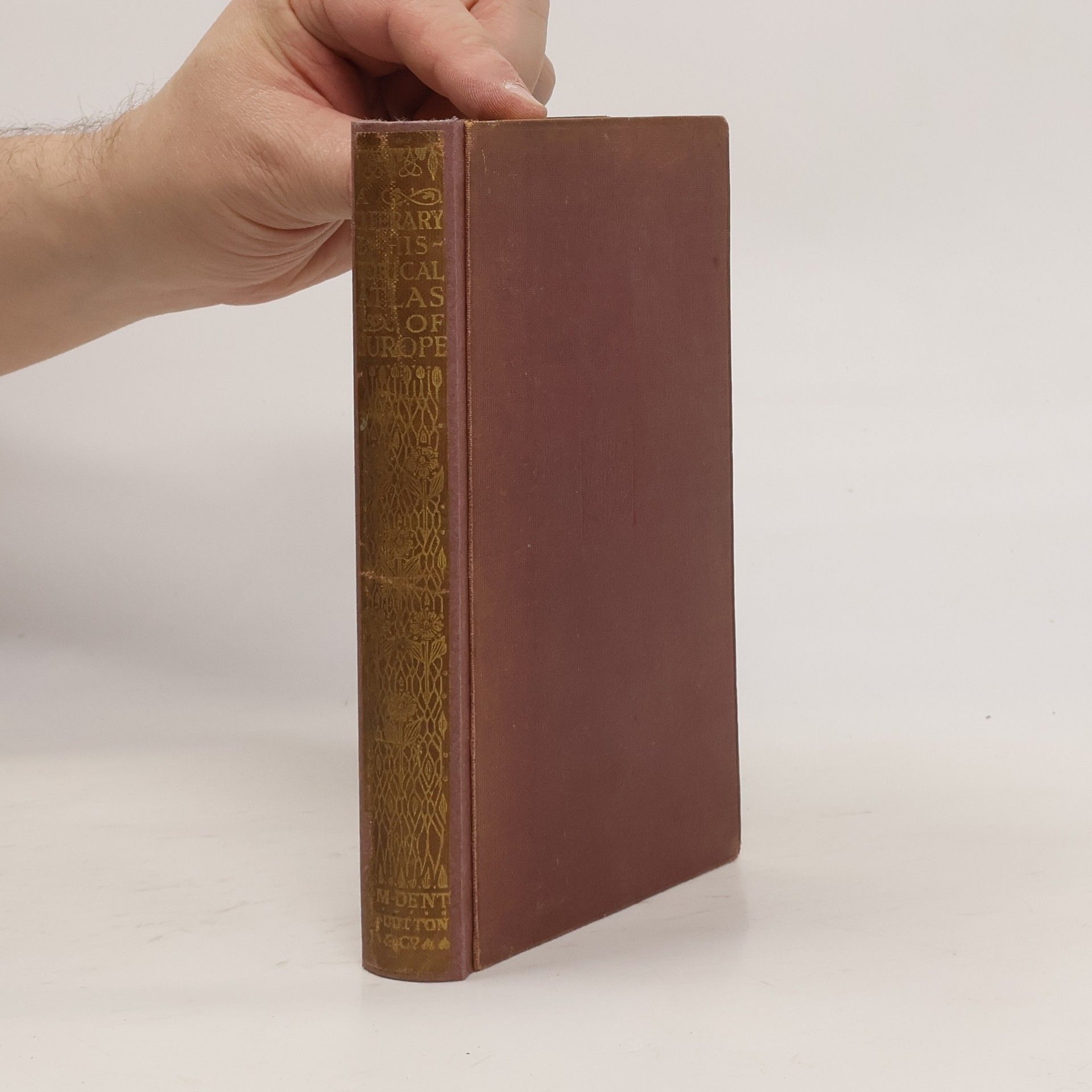 John George Bartholomew A Literary & Historical Atlas of Europe