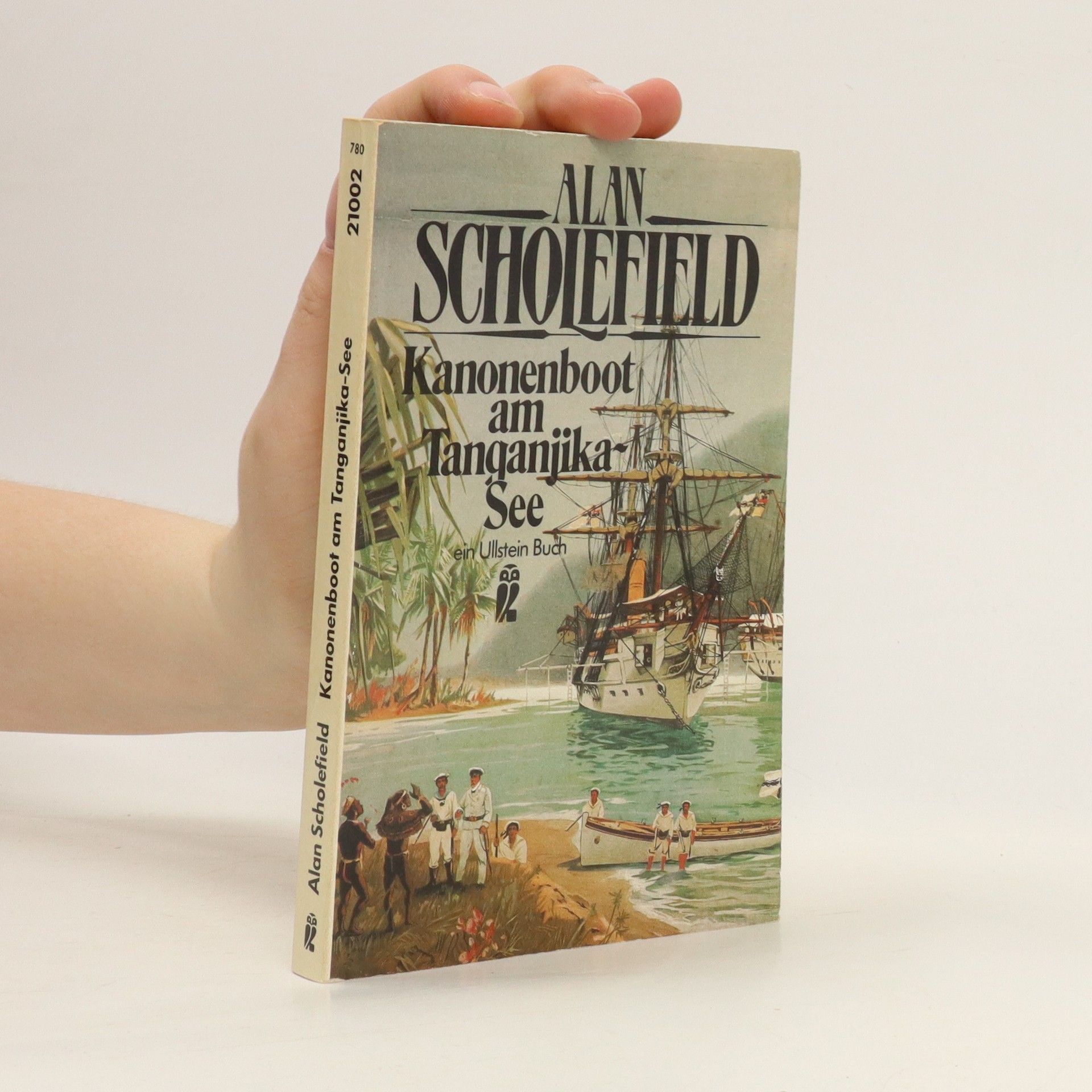 Alan Scholefield Kanonenboot auf dem Tanganjika-See