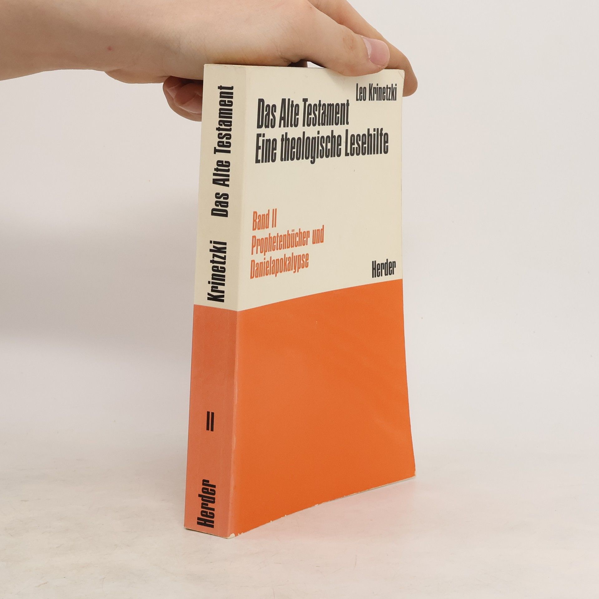 Das Alte Testament. Eine theologische Lesehilfe. Band II.