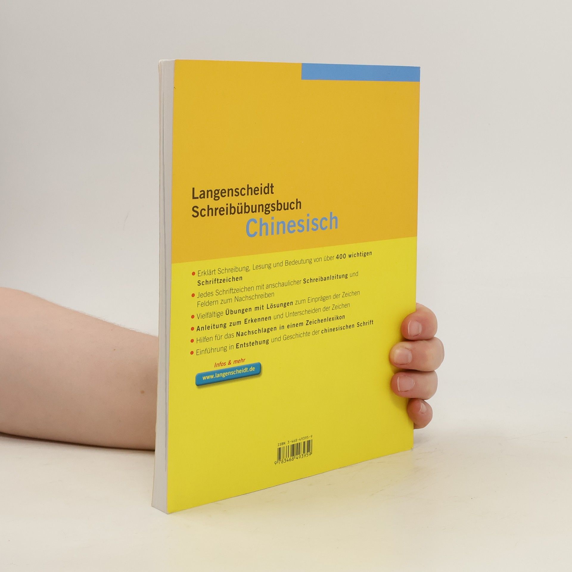 Langenscheidts Schreibübungsbuch Chinesisch