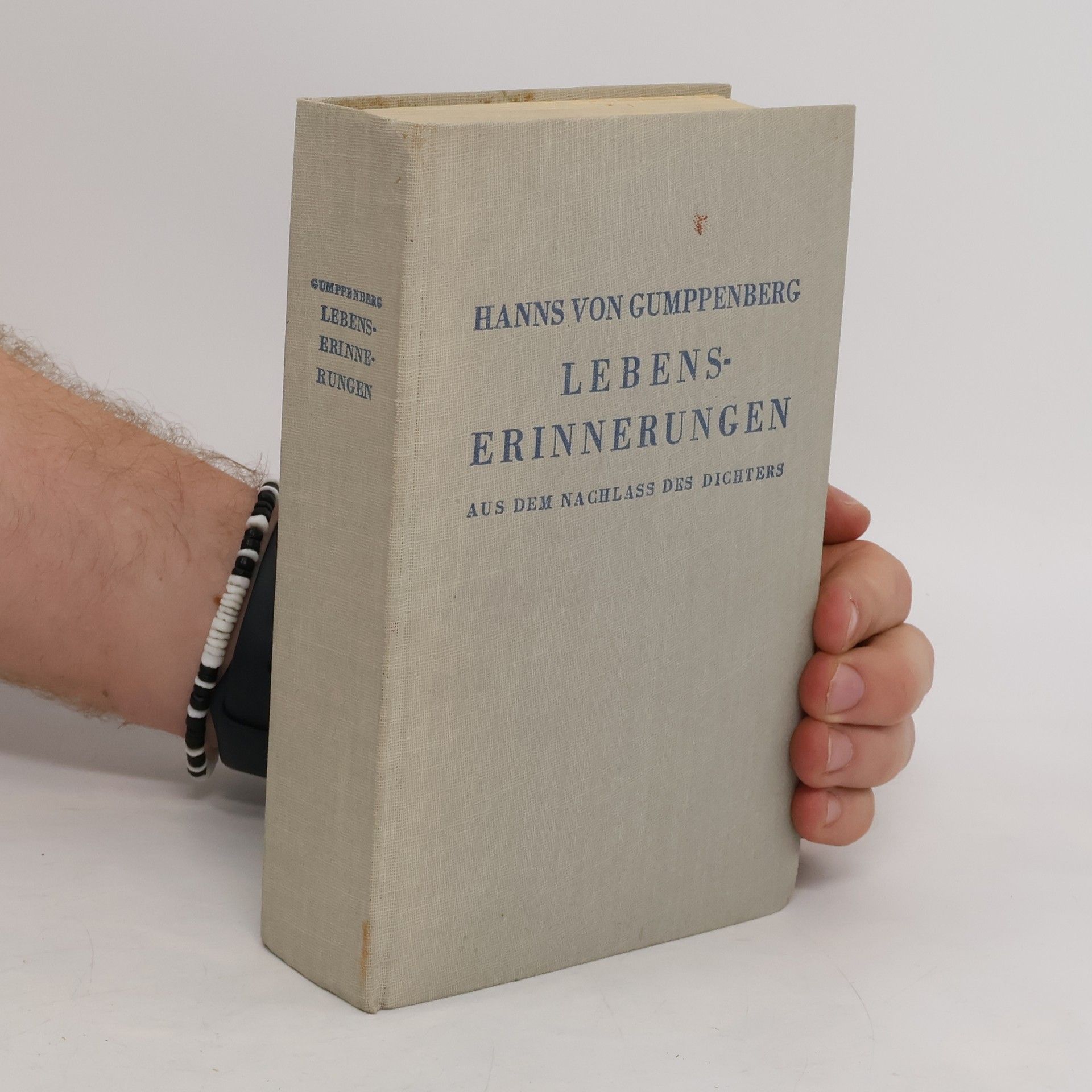 Hanns von Gumppenberg Lebenserinnerungen