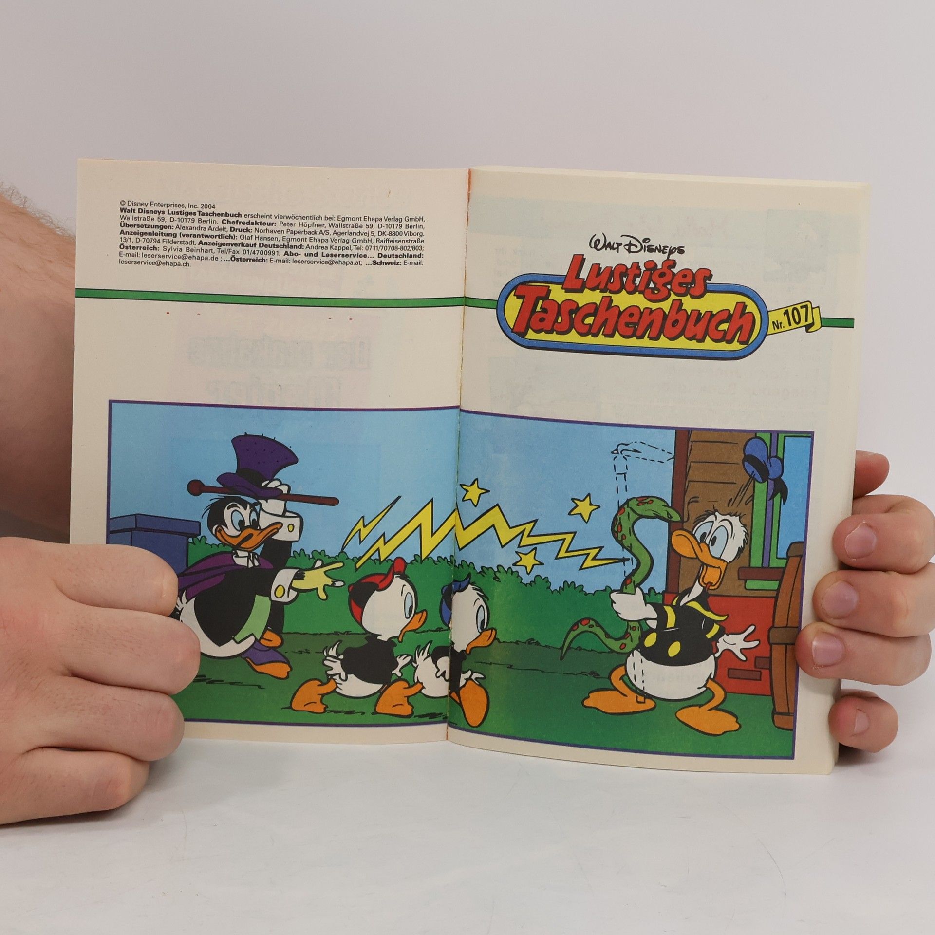 Walt Disney Lustiges Taschenbuch 107. Der makabre Magier