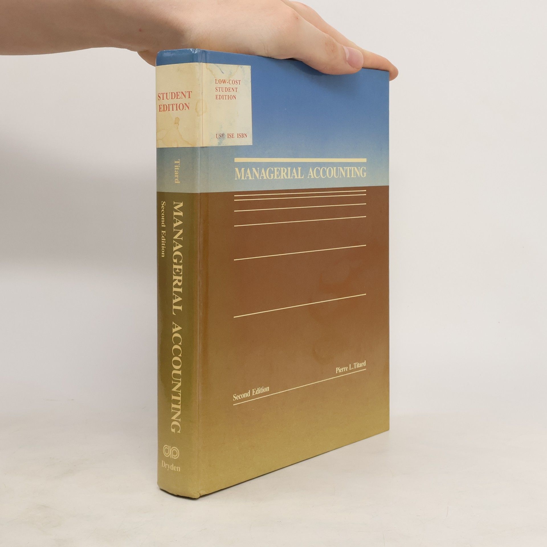 Pierre L. Titard Managerial Accounting