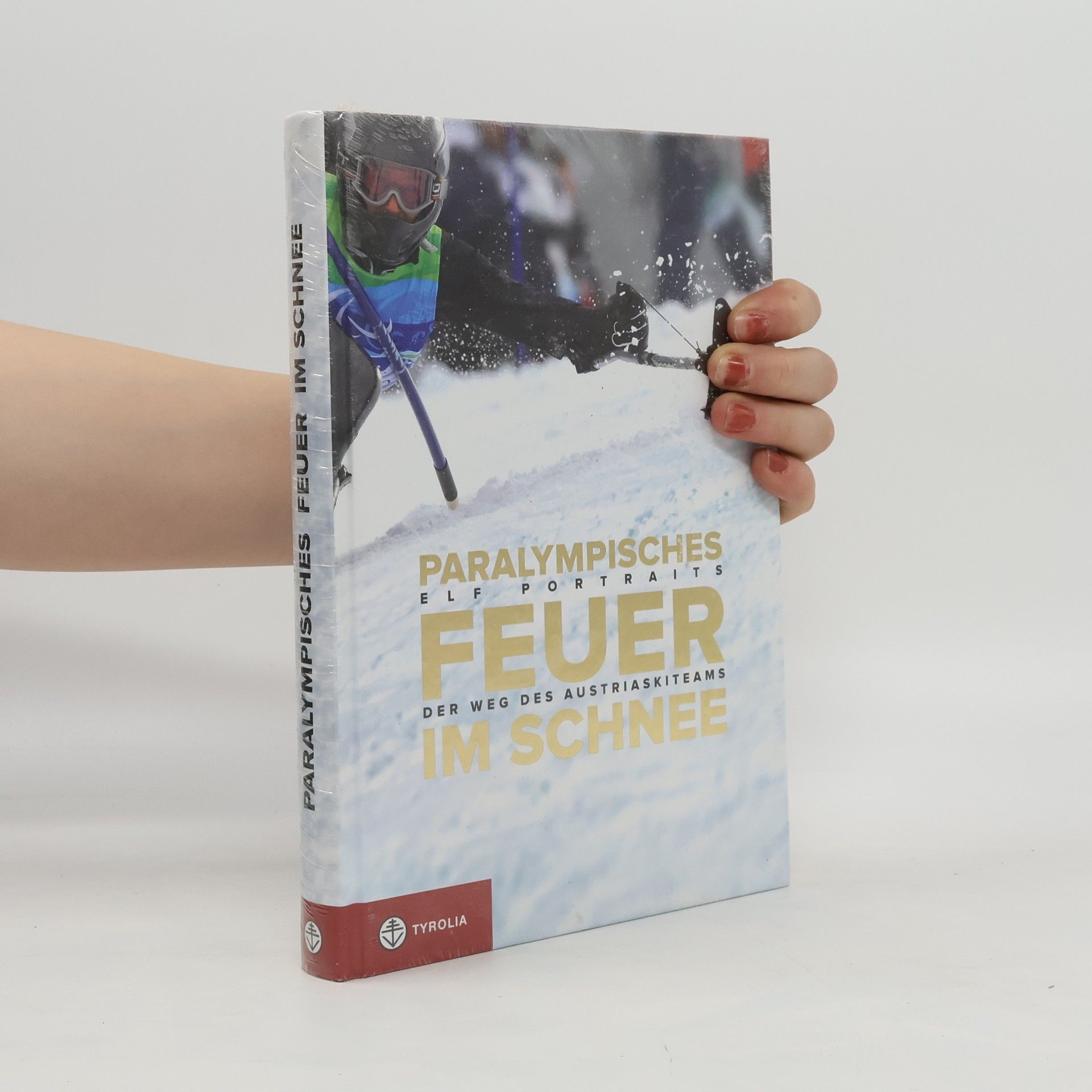 Klaus Feldkircher Paralympisches Feuer im Schnee