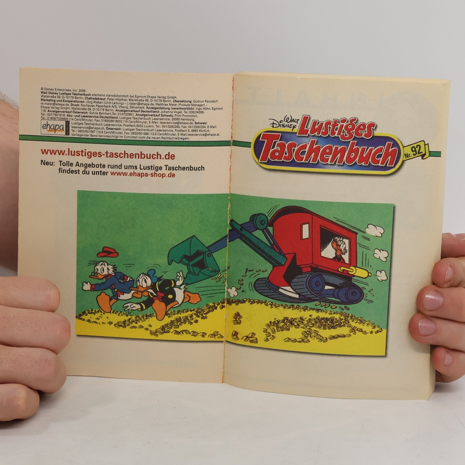 Walt Disney Lustiges Taschenbuch 92