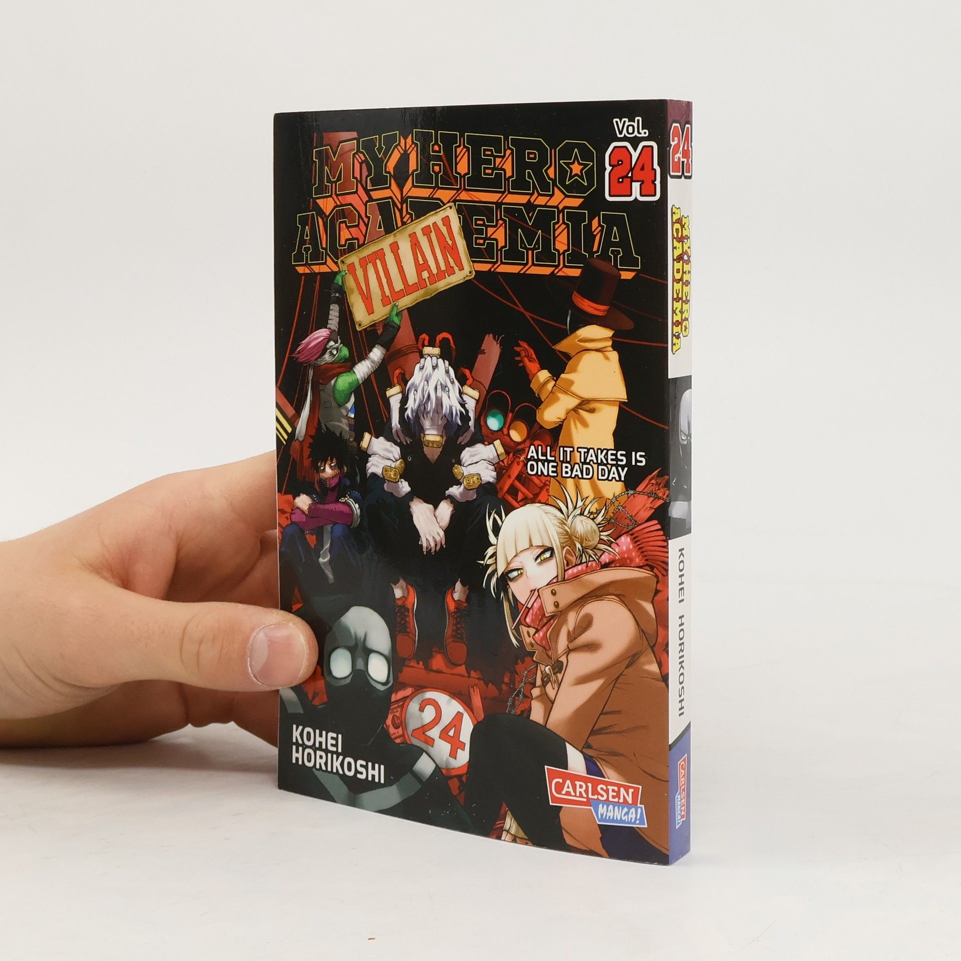 Kōhei Horikoshi My Hero Academia 24. All it takes is one bad day