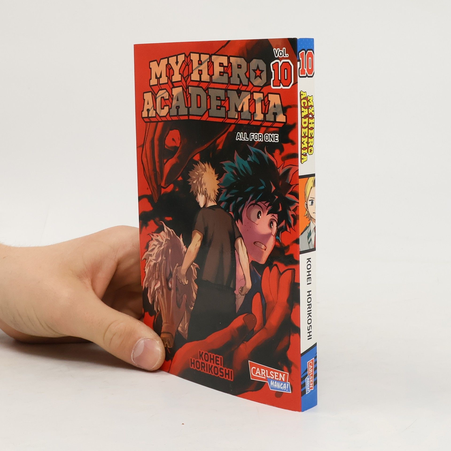Kōhei Horikoshi My Hero Academia 10: All for one