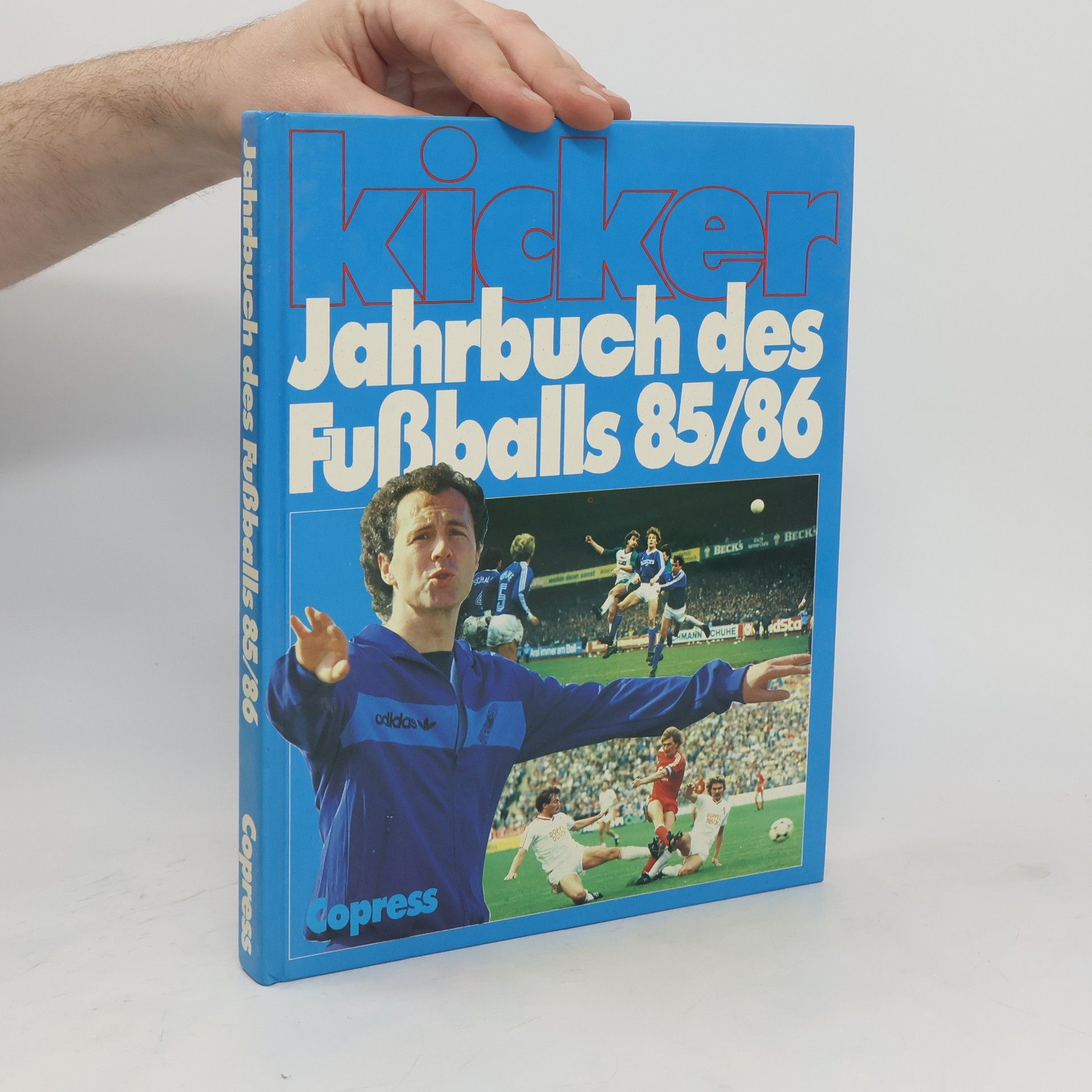 Hans-Dieter Barthel Kicker. Jahrbuch des Fußballs 1985/1986
