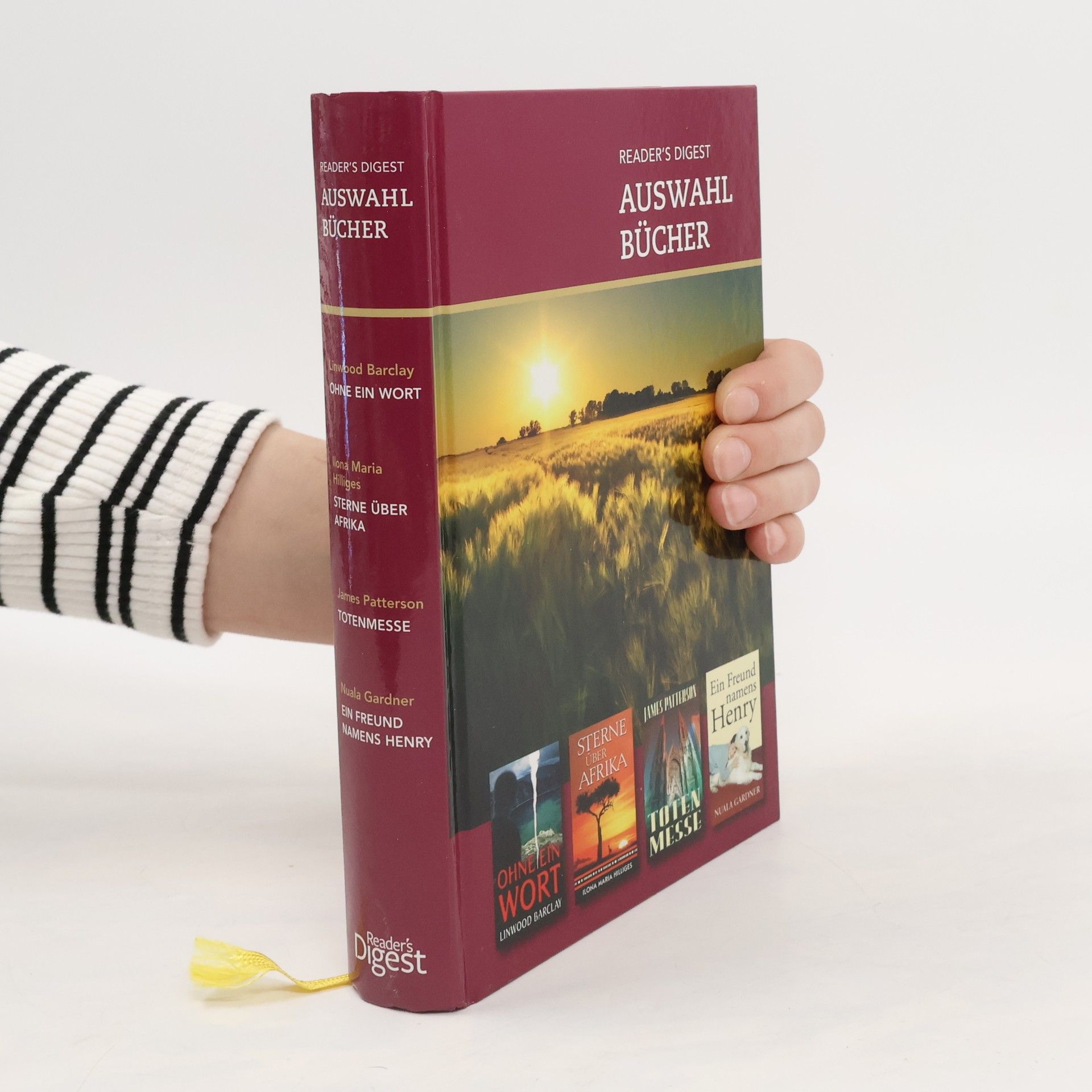 Linwood Barclay Readers Digest Auswahlbücher. Ohne ein Wort. Sterne über Afrika. Totenmesse. Ein Freund namens Henry
