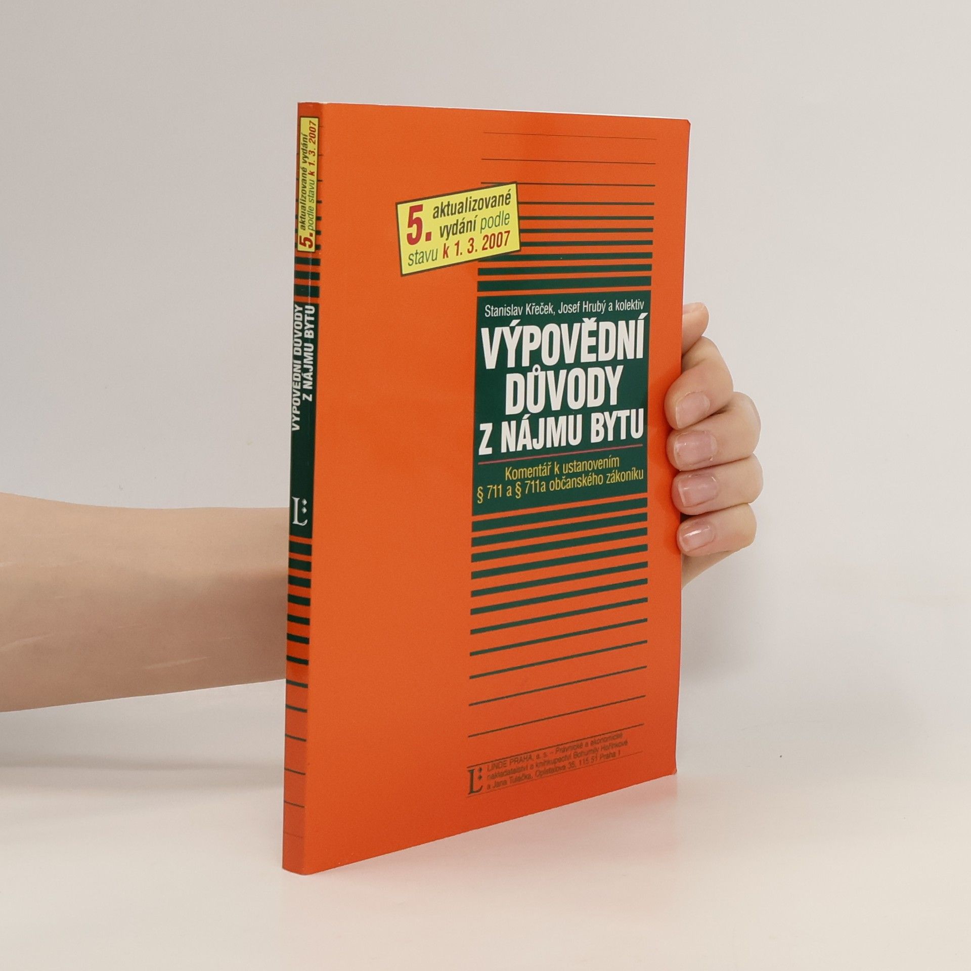 Josef Hrubý Výpovědní důvody z nájmu bytu