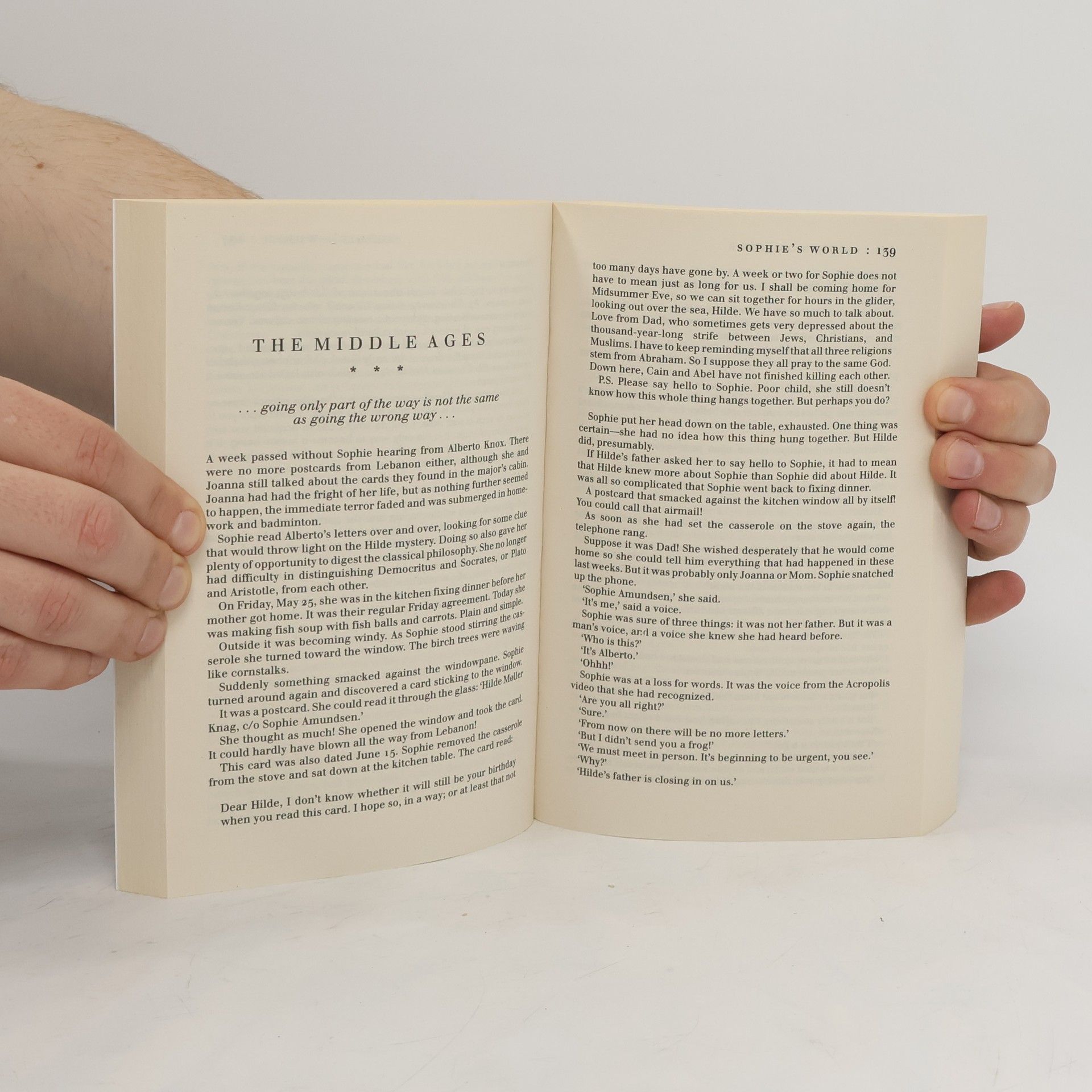 Jostein Gaarder Sophie's World