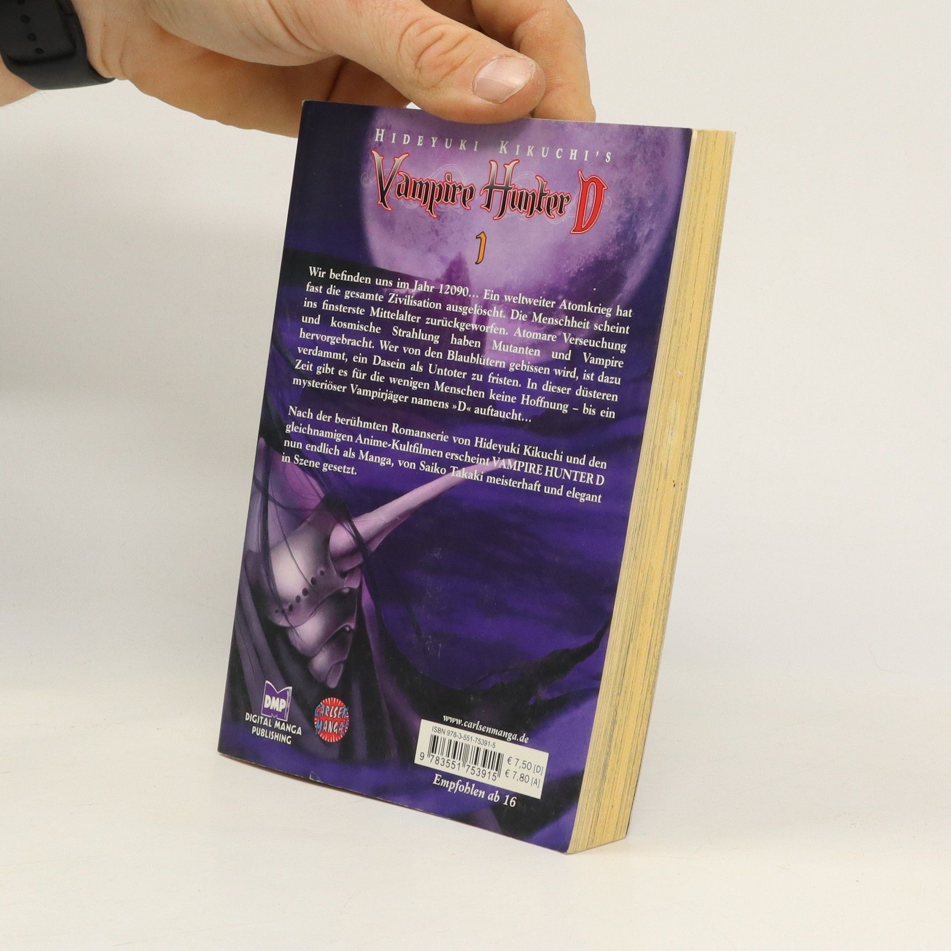 Saiko Takaki Hideyuki Kikuchi's Vampire hunter D 1