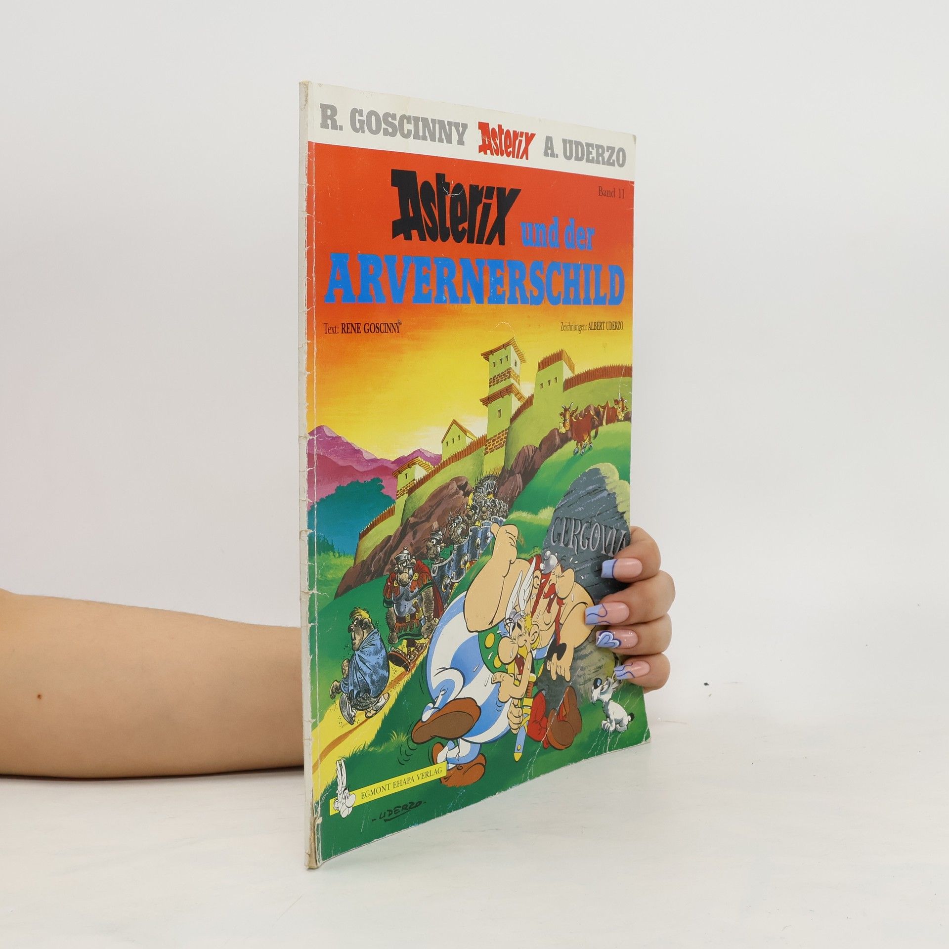 René Goscinny Asterix Und Der Arvernerschild. Band 11