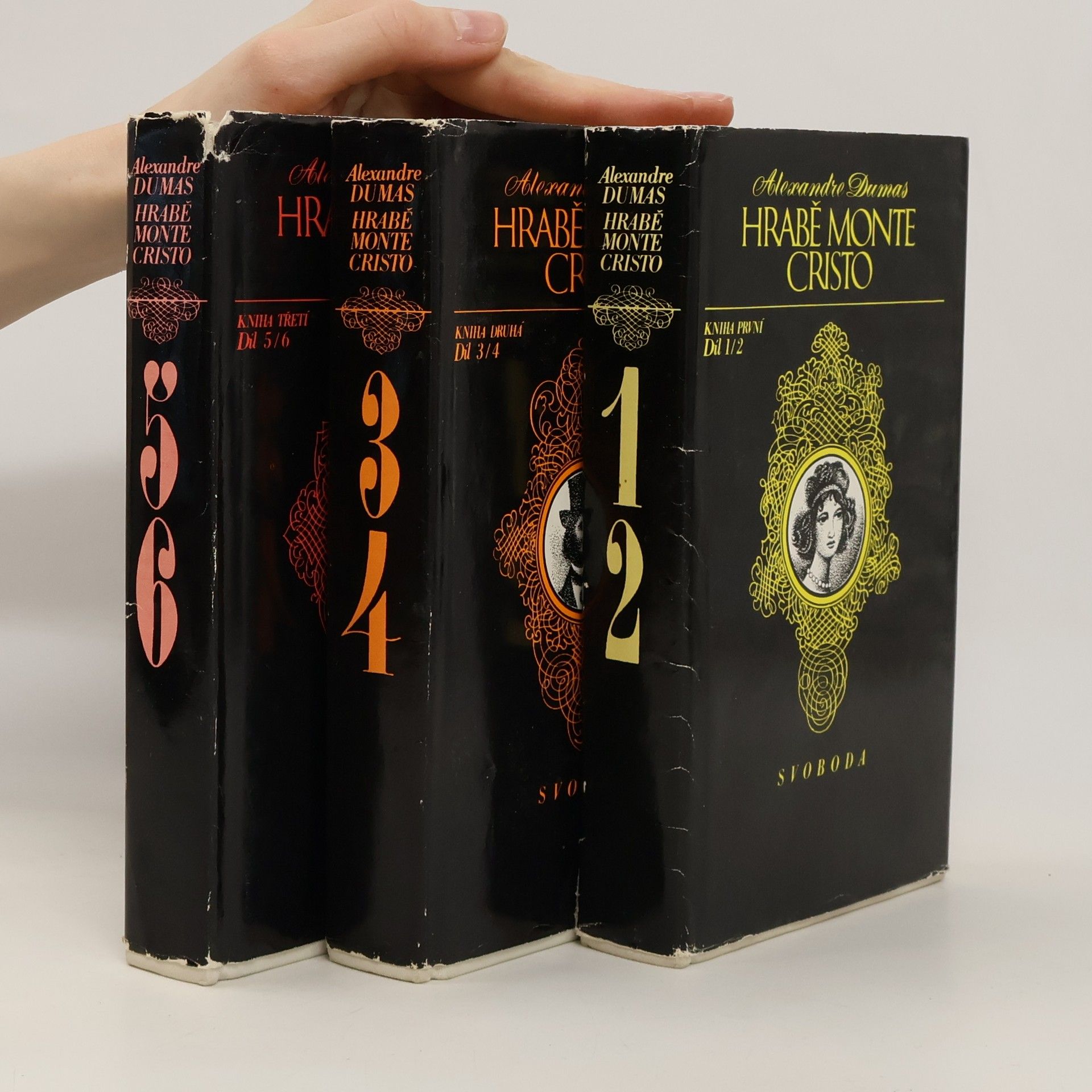 Alexandre Dumas der Ältere Hrabě Monte Cristo 1-2, 3-4, 5-6