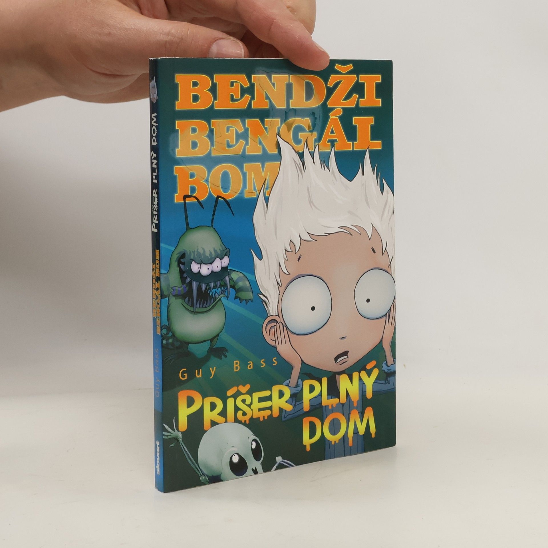 Guy Bass Bendži Bengál Bom, príšer plný dom