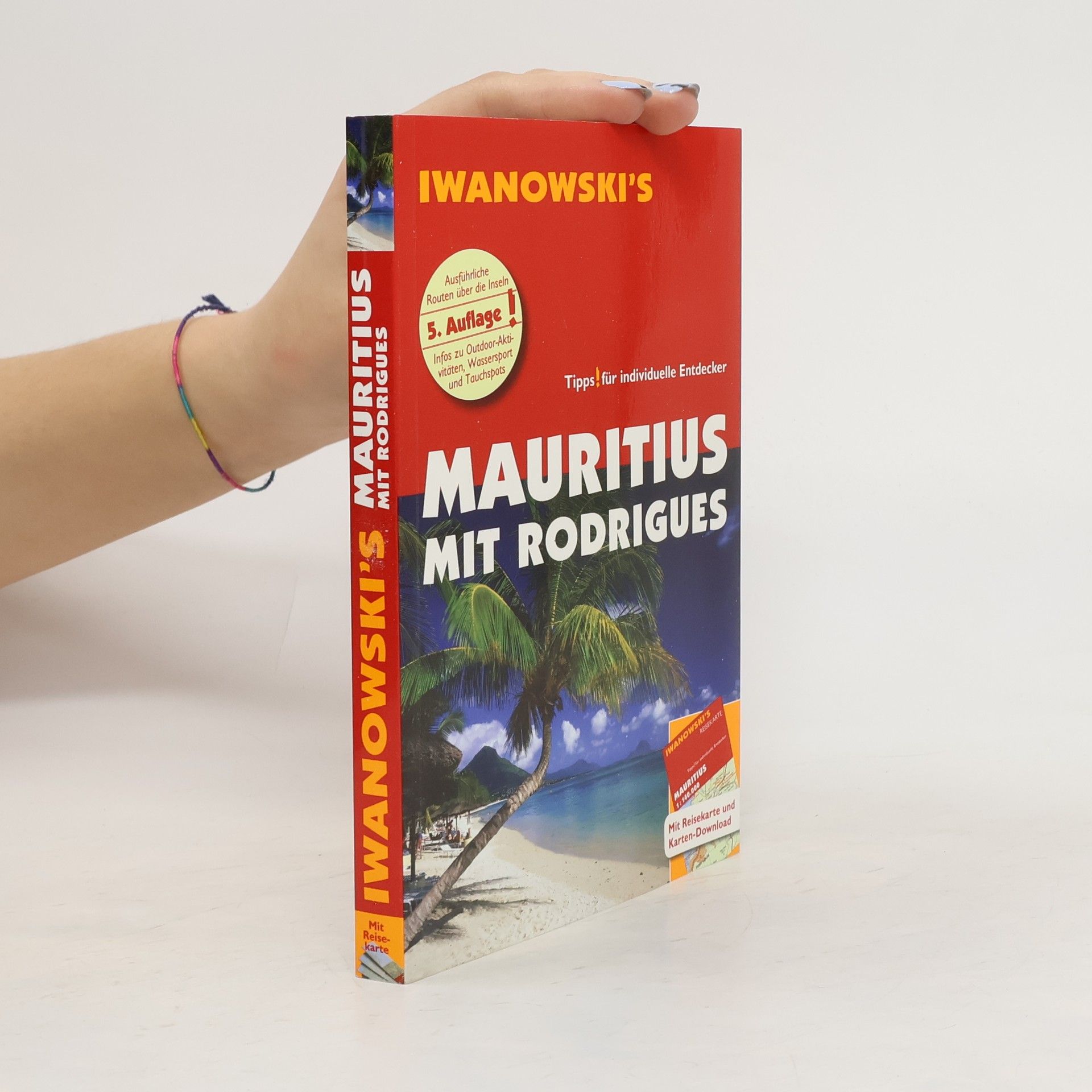 Stefan Blank Mauritius mit Rodrigues - Reiseführer von Iwanowski