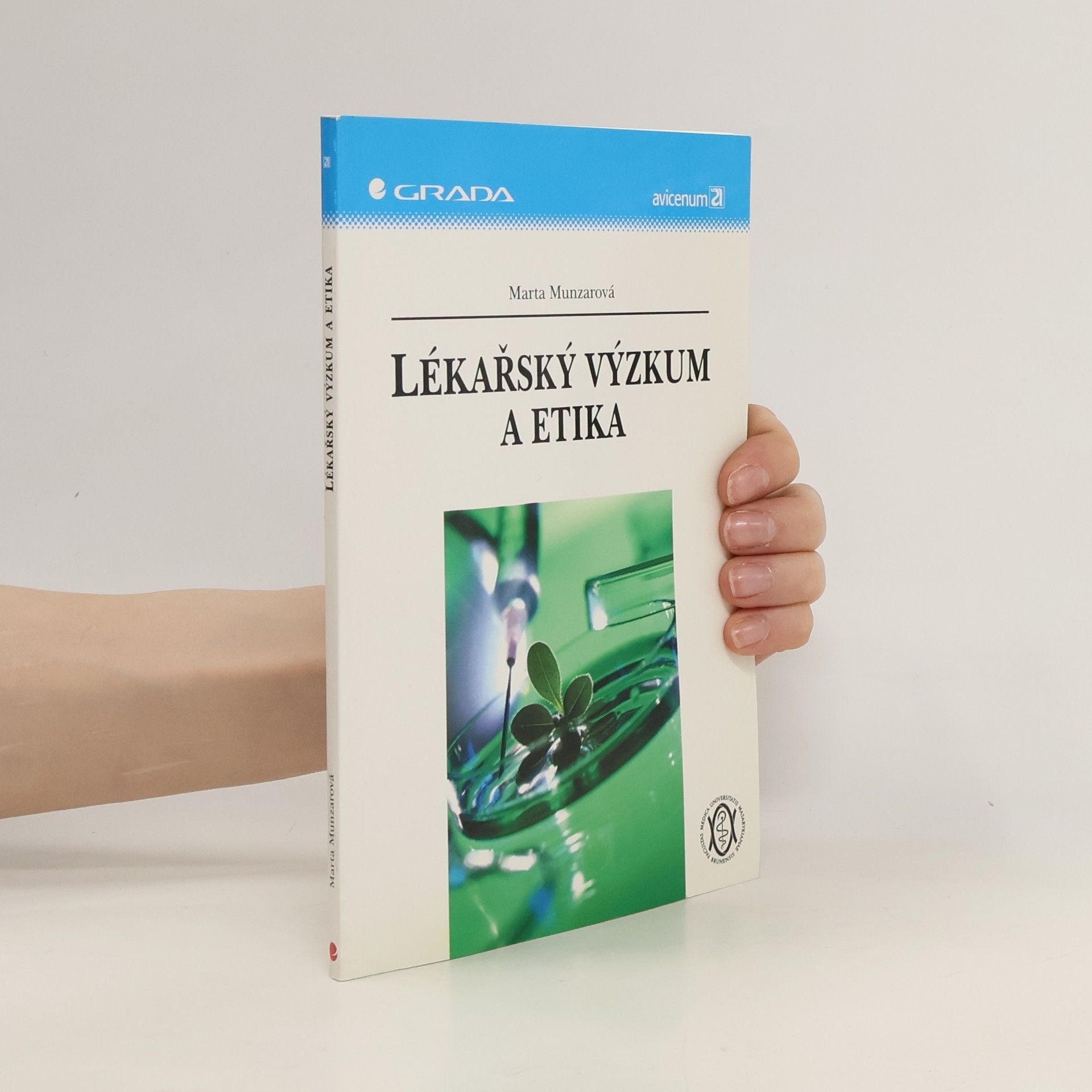 Marta Munzarová Lékařský výzkum a etika