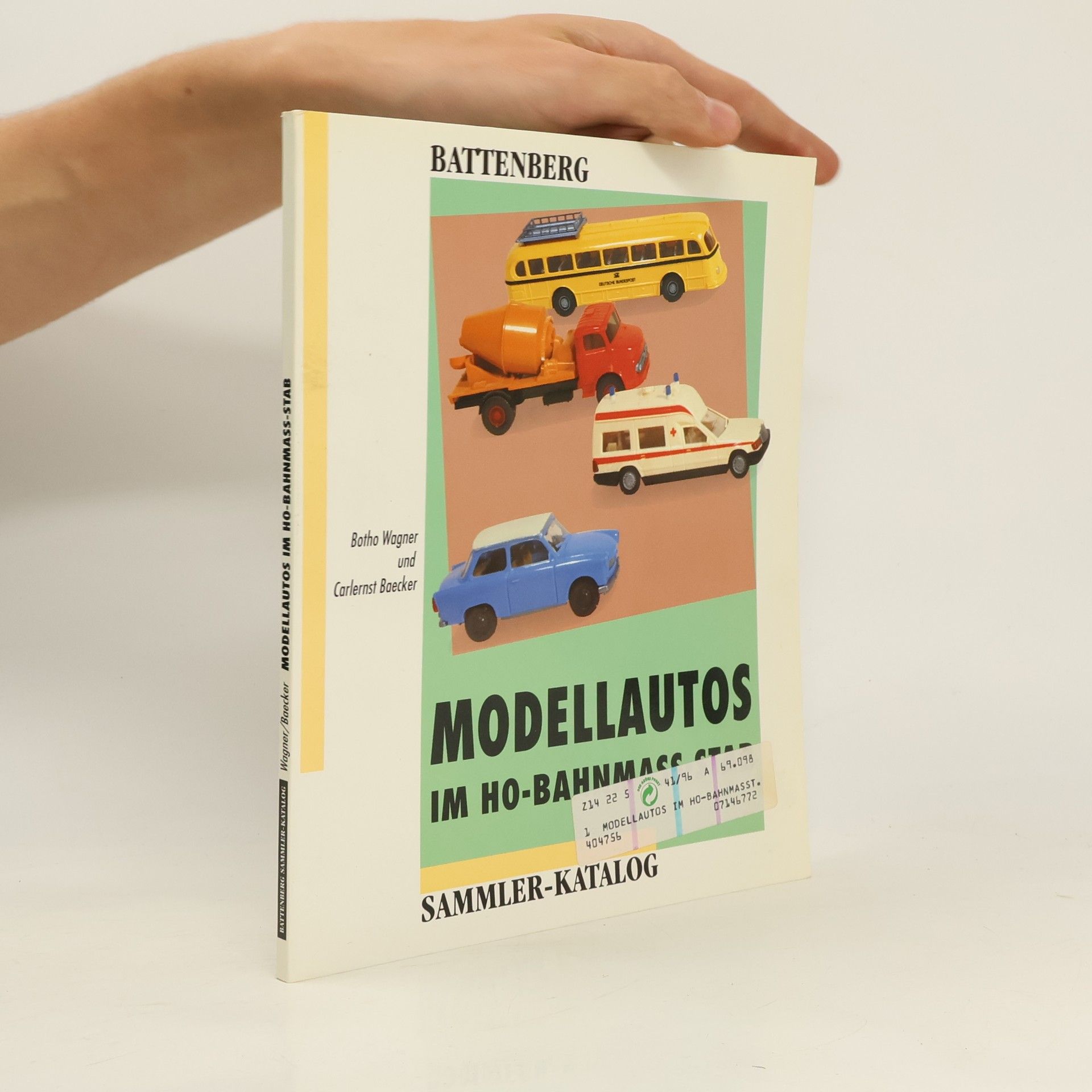 Botho G. Wagner Sammler-Katalog Modellautos im HO-Bahnmassstab