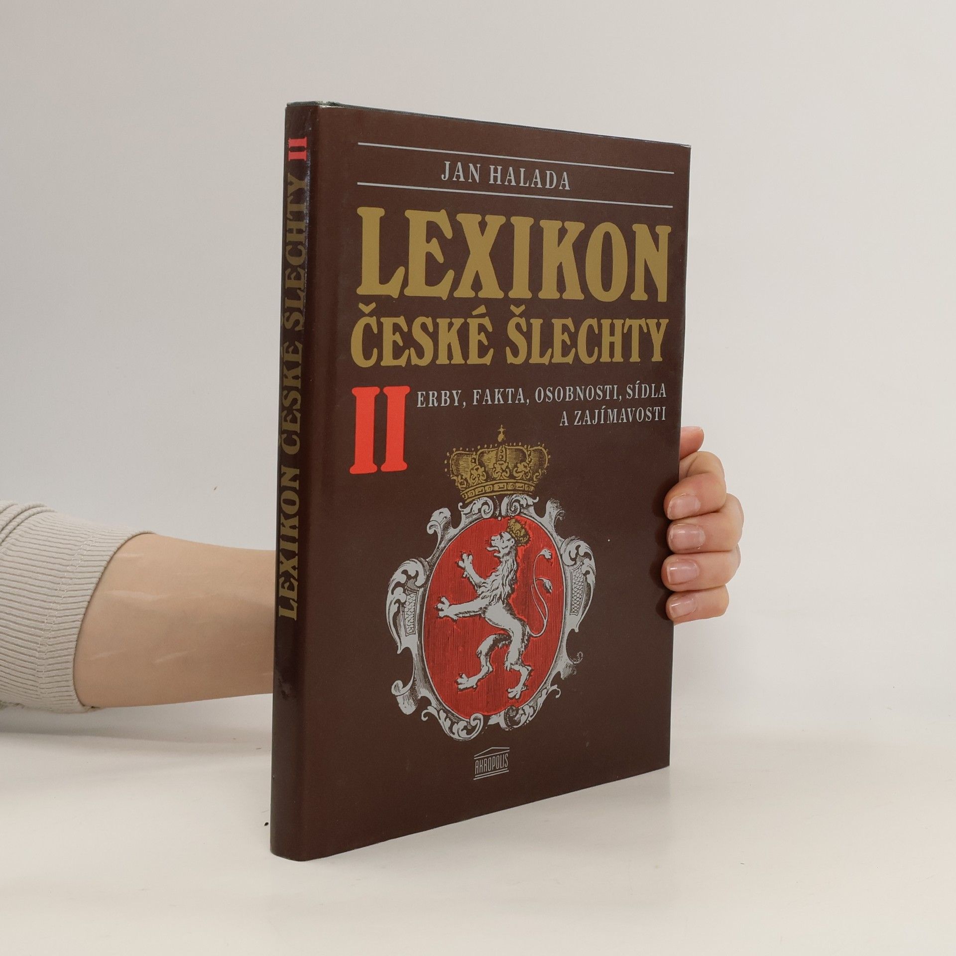 Jan Halada Lexikon české šlechty II.