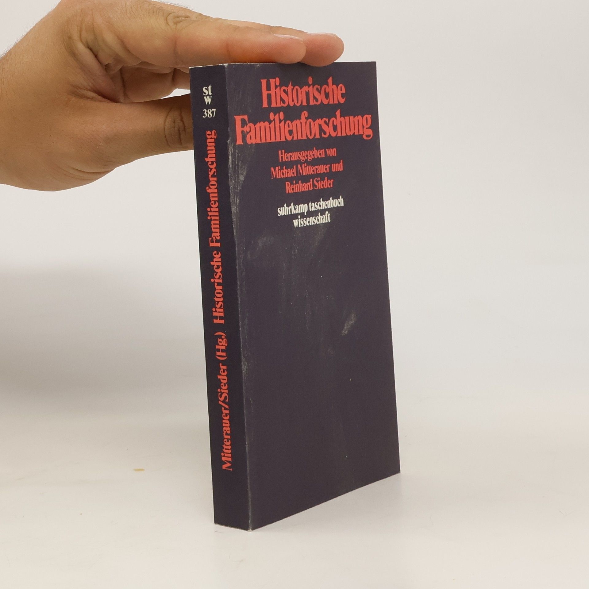 Michael Mitterauer Historische Familienforschung